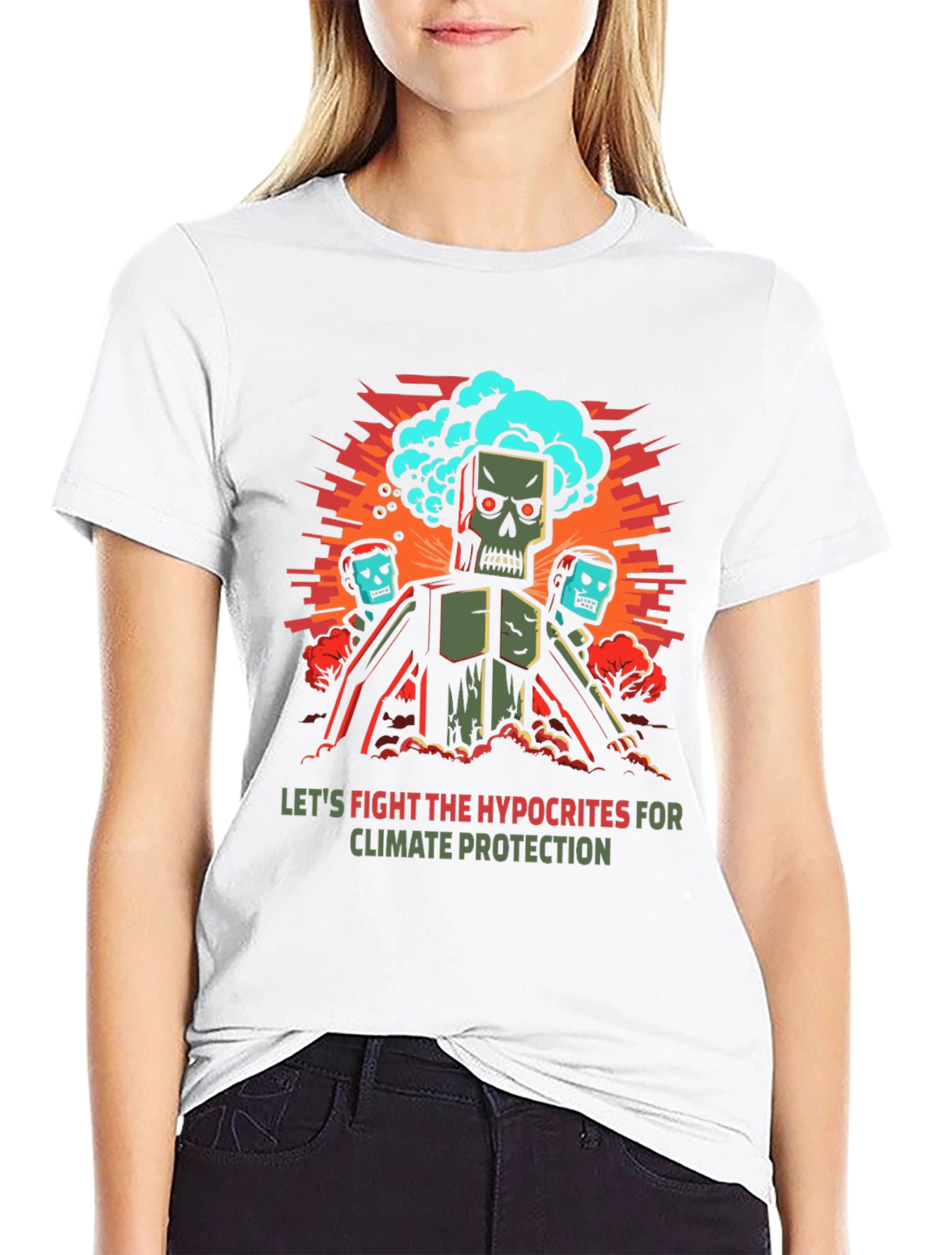Climate Protection Tee - Fight Hypocrites