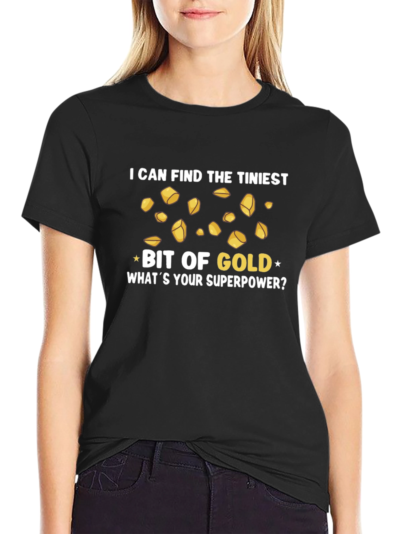 Funny Gold Miner Superpower T-Shirt