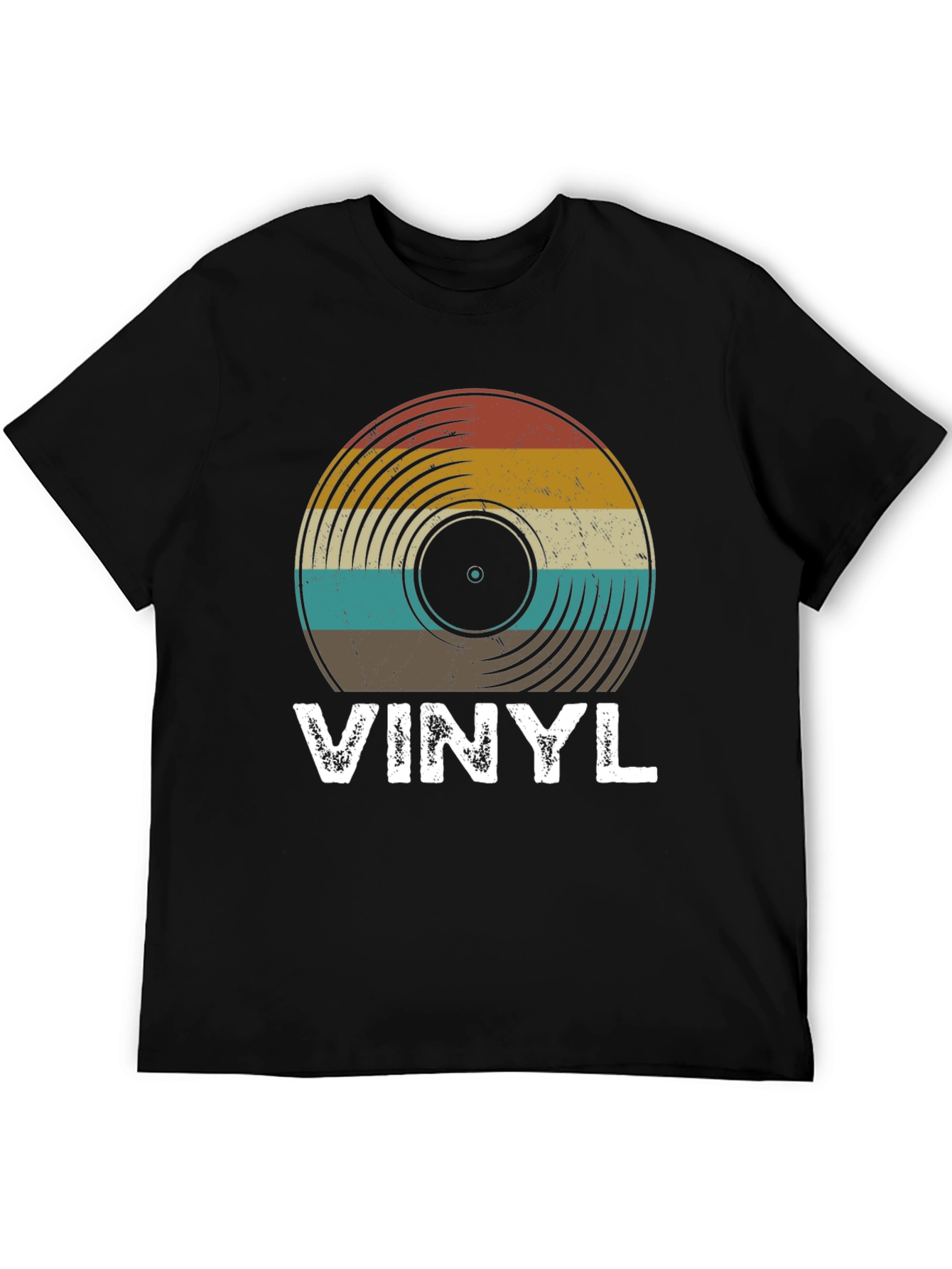 Retro Vinyl Record T-Shirt