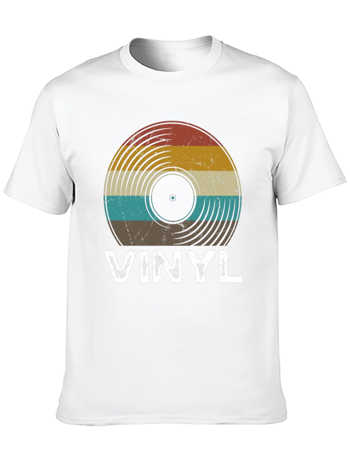 Retro Vinyl Record T-Shirt
