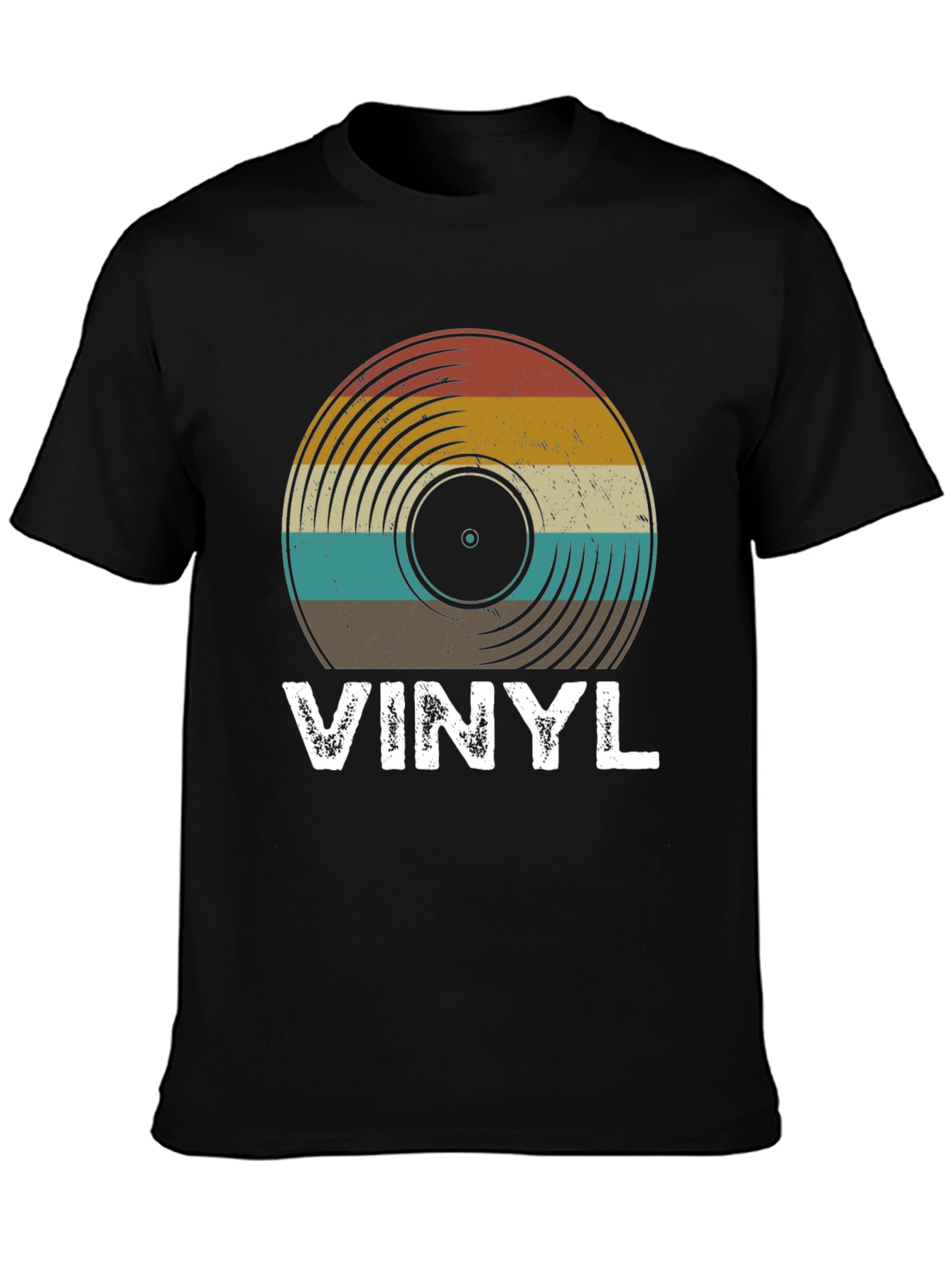 Retro Vinyl Record T-Shirt