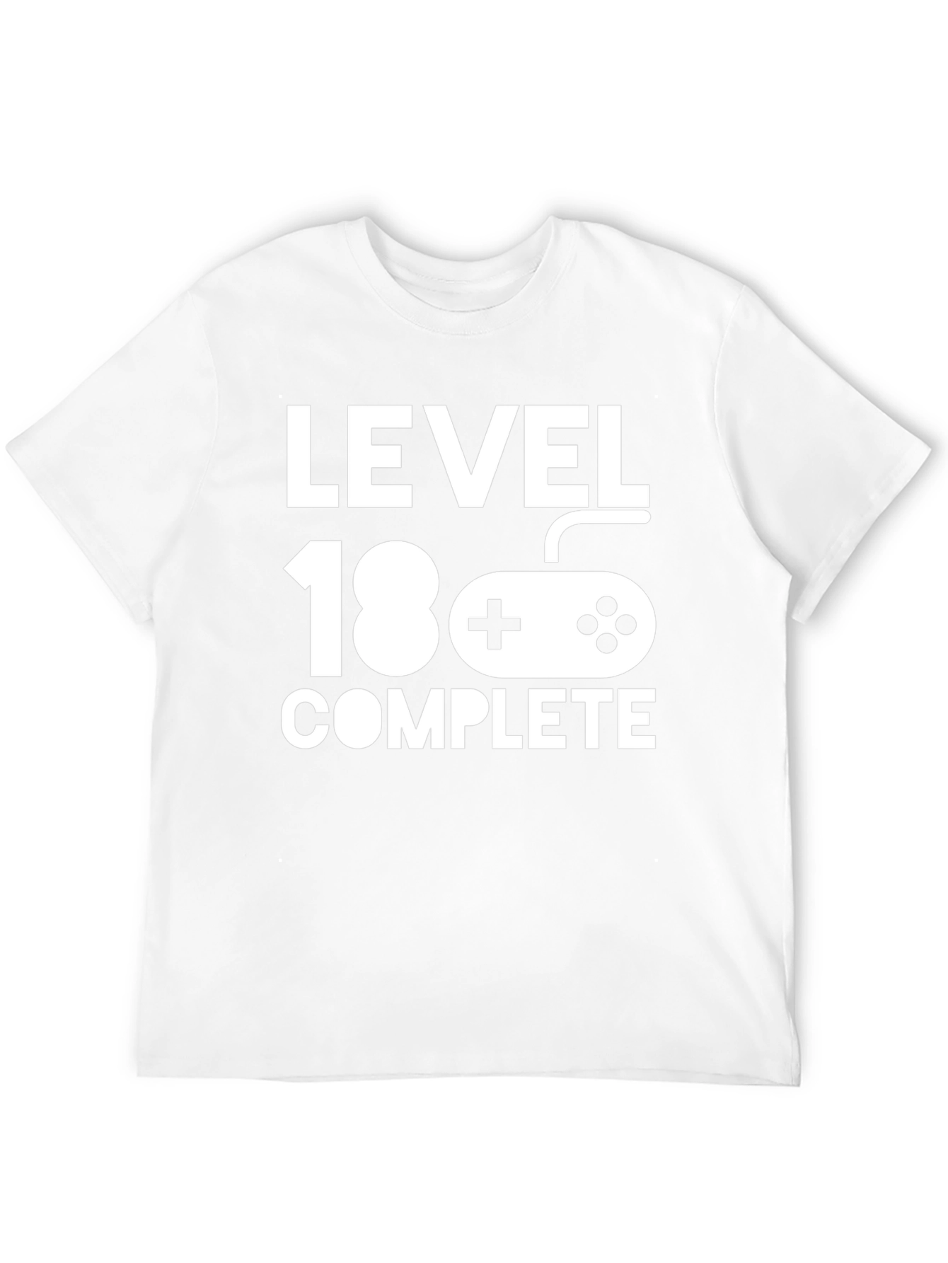 Level 18 Complete Black Graphic T-Shirt