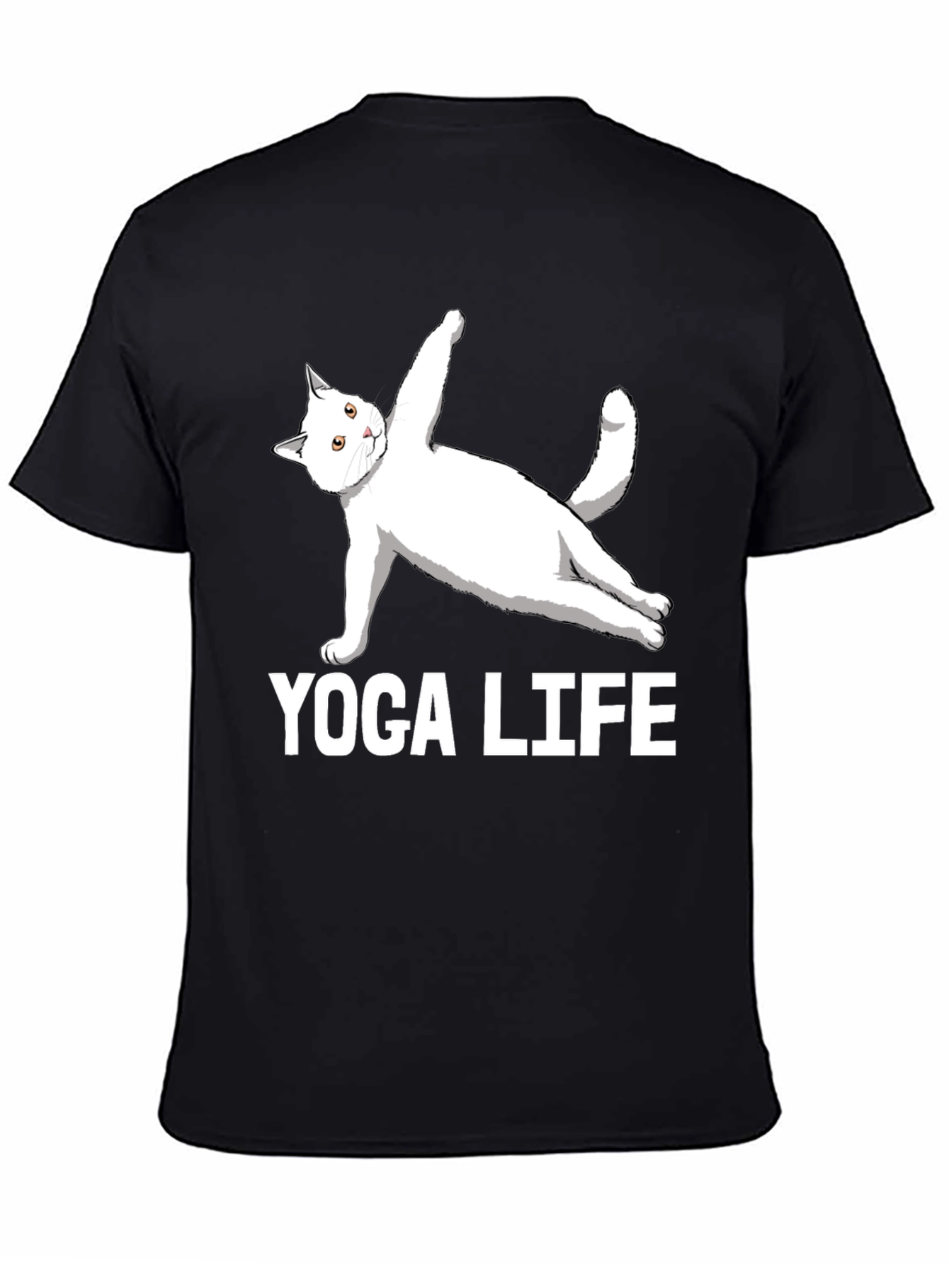 Yoga Life Cat T-Shirt