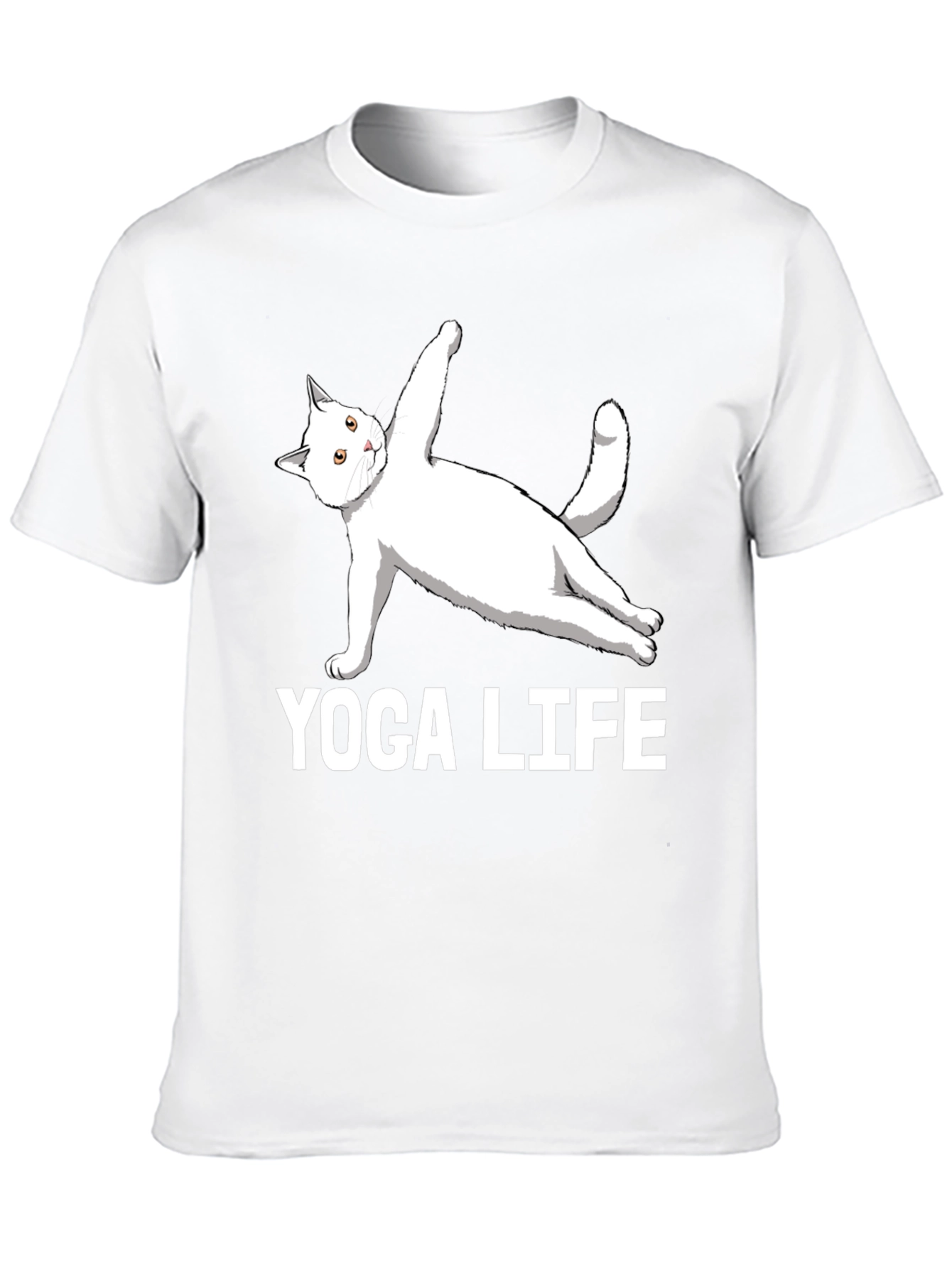 Yoga Life Cat T-Shirt