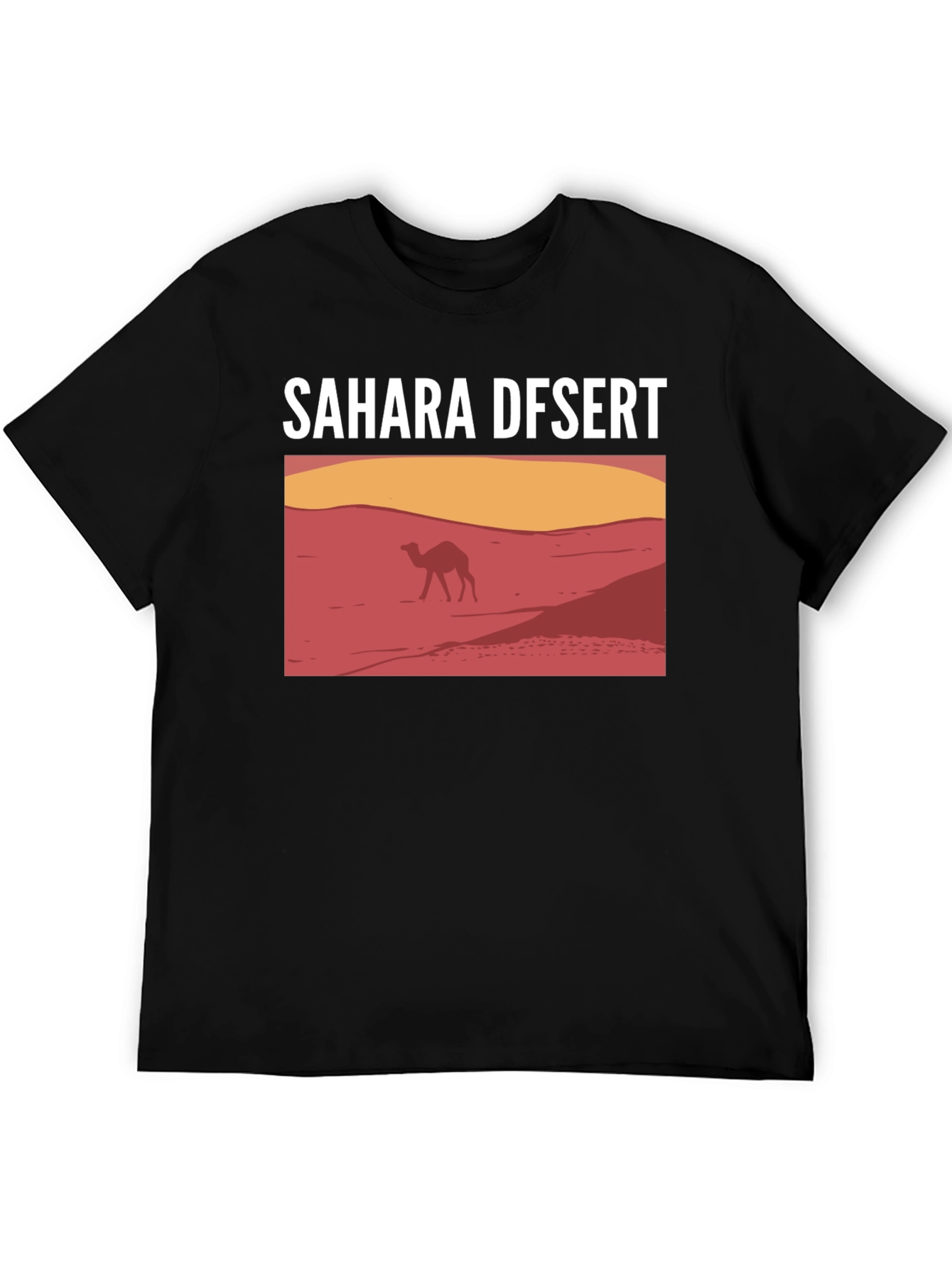 Sahara Desert Camel Graphic T-Shirt