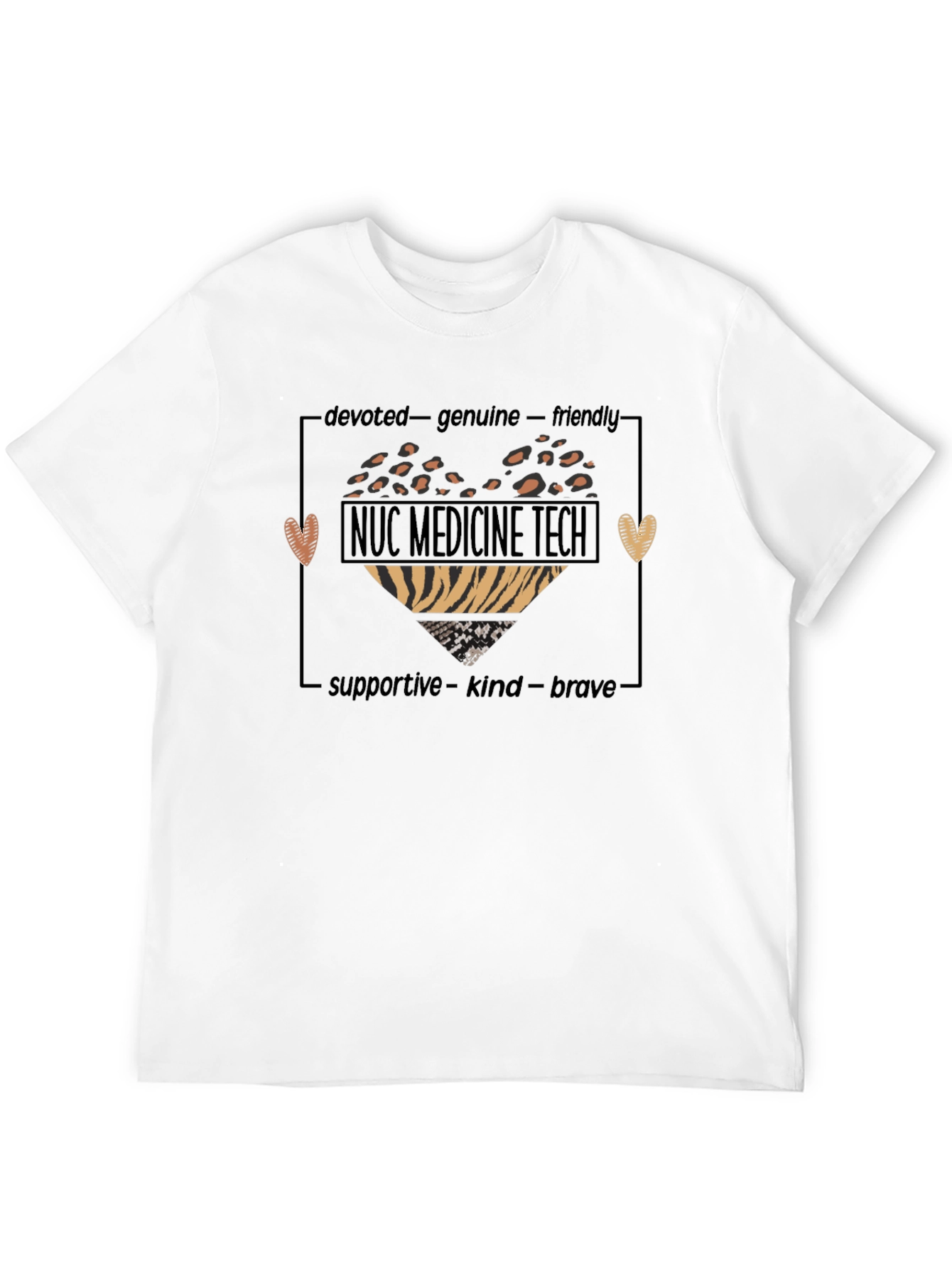 NUC Medicine Tech T-Shirt - Heart Design