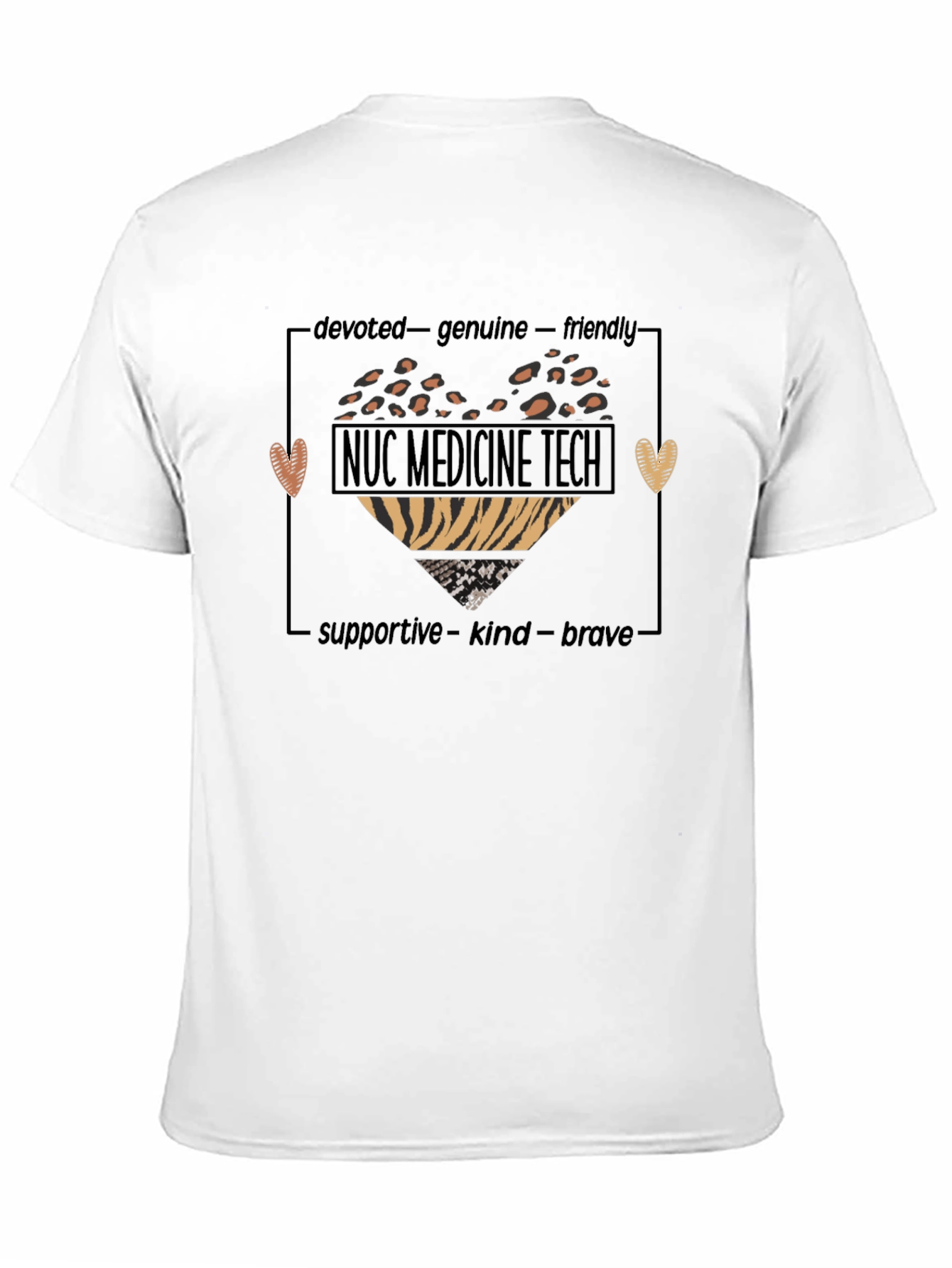 NUC Medicine Tech T-Shirt - Heart Design