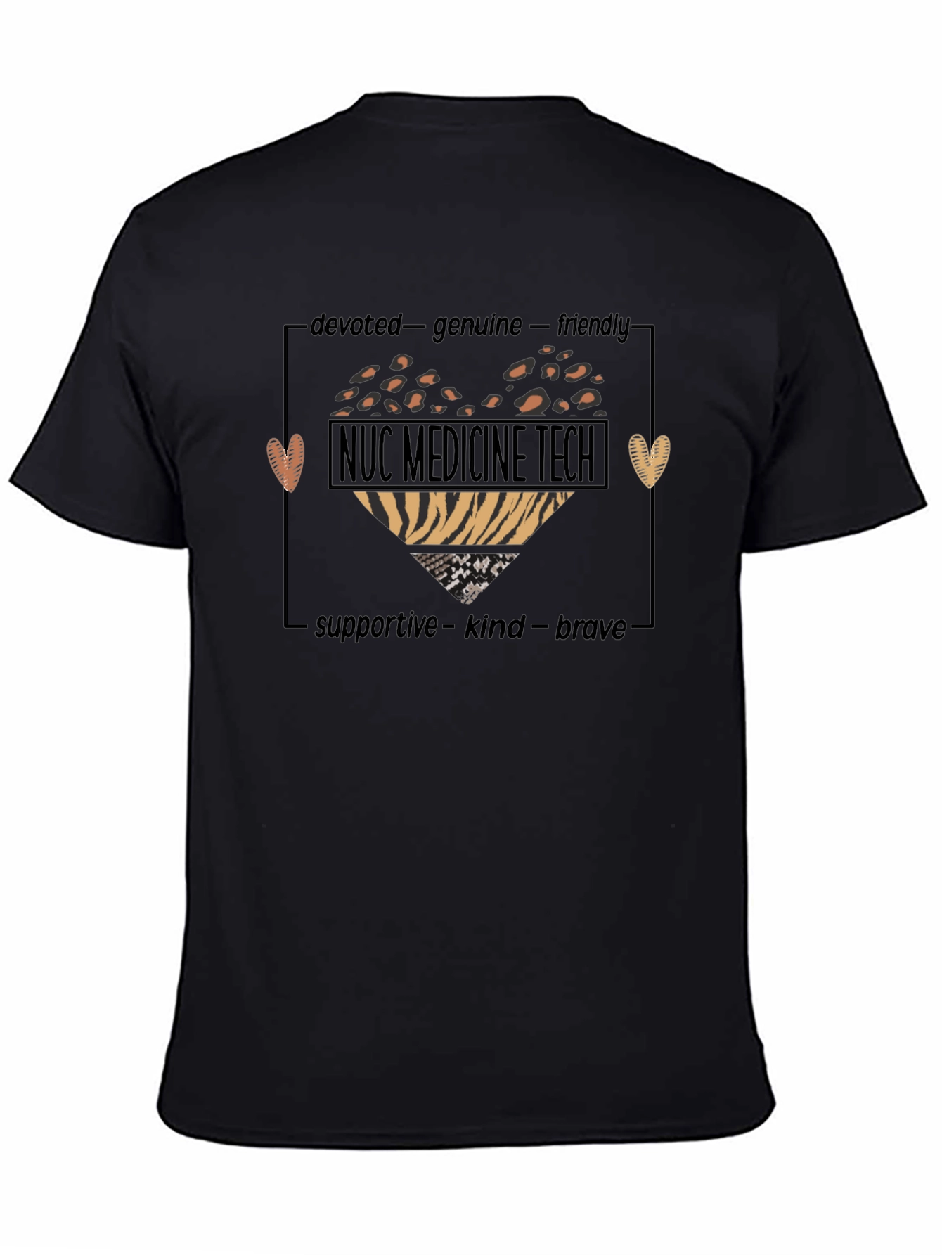 NUC Medicine Tech T-Shirt - Heart Design