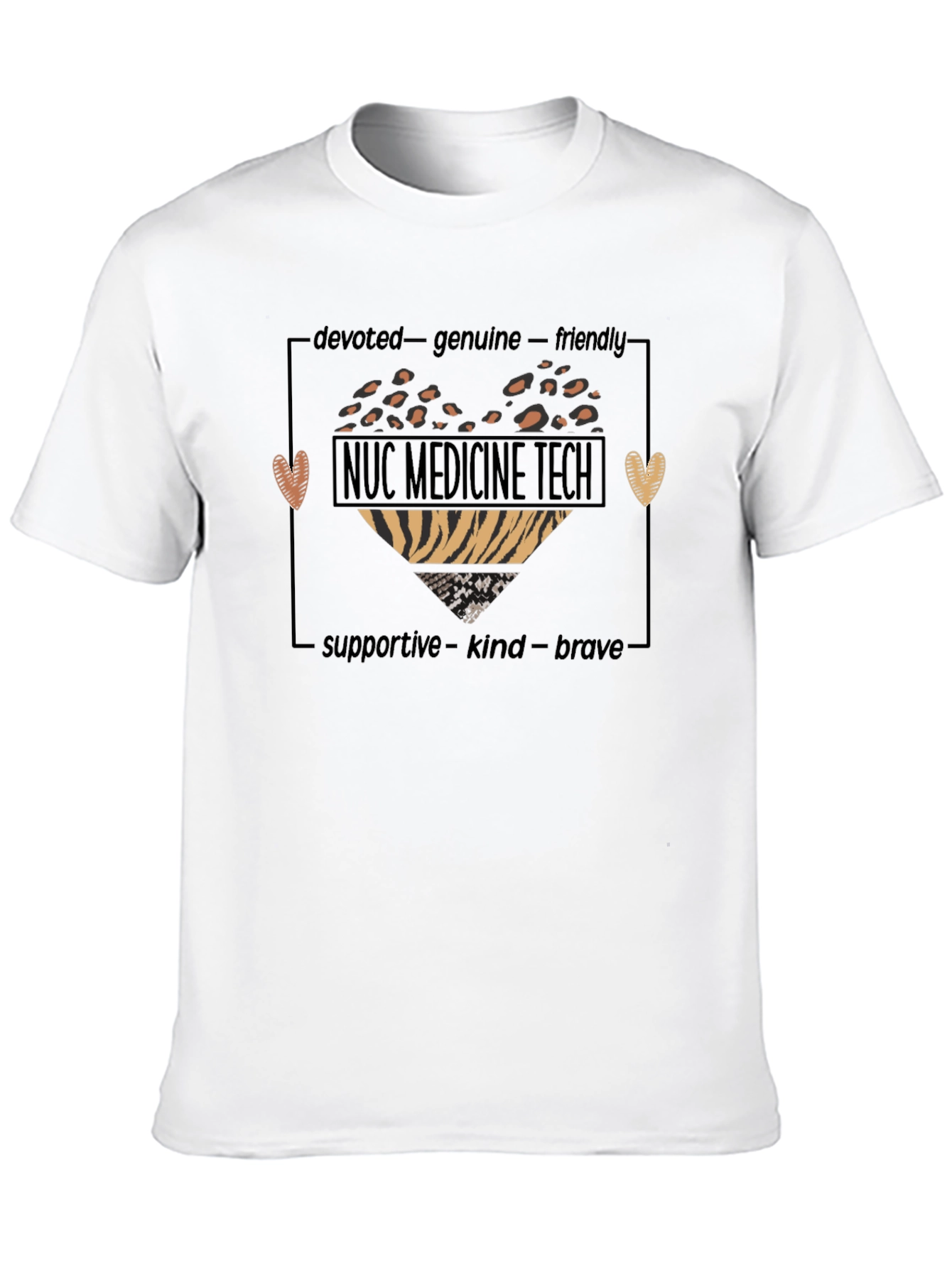 NUC Medicine Tech T-Shirt - Heart Design