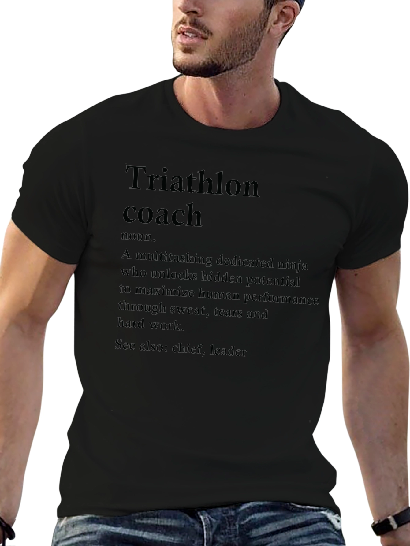 Triathlon Coach Definition T-Shirt