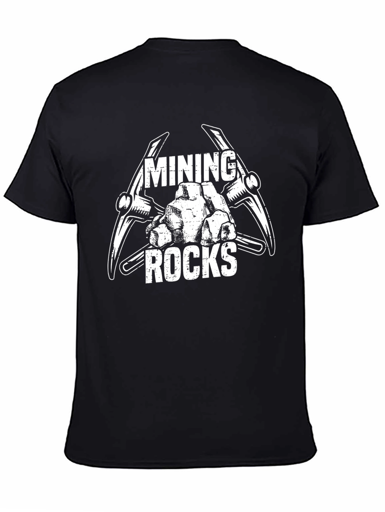 Mining Rocks Graphic T-Shirt