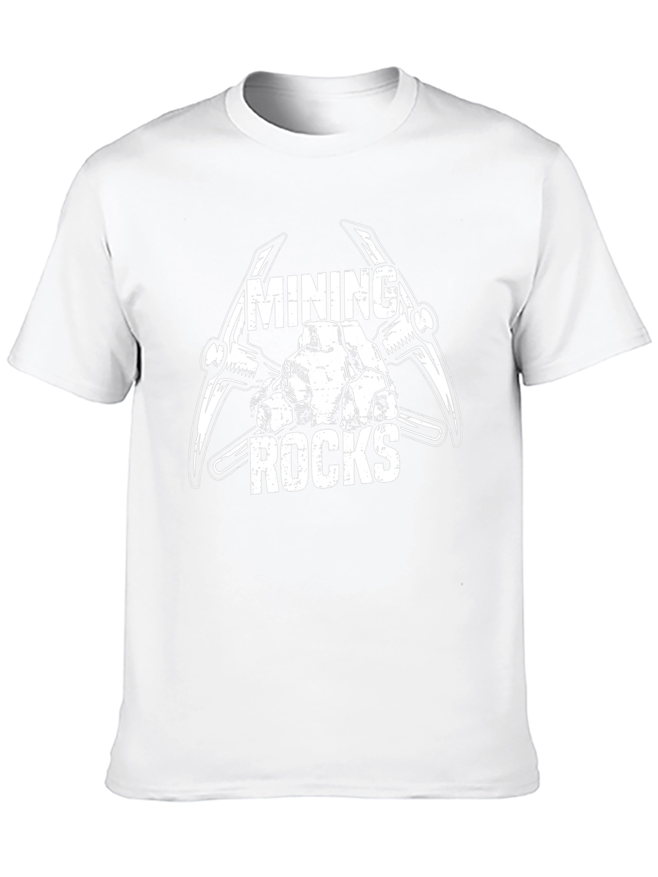 Mining Rocks Graphic T-Shirt
