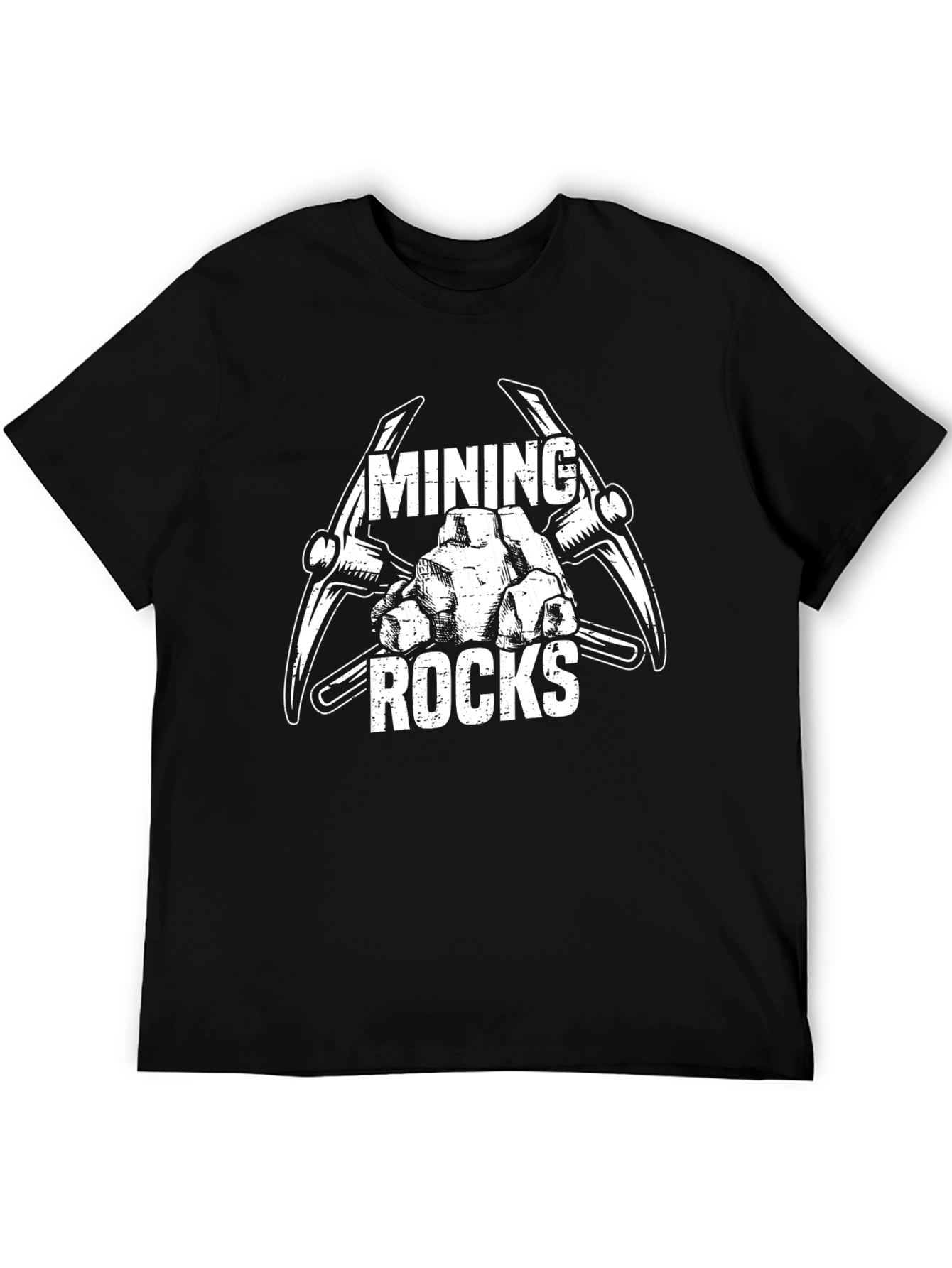 Mining Rocks Graphic T-Shirt