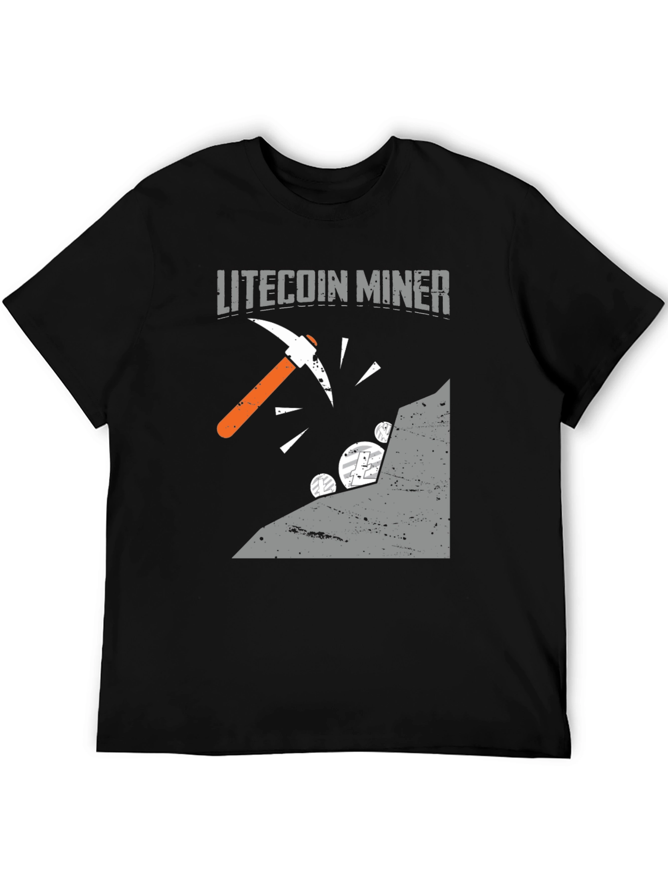 Litecoin Miner Graphic Tee - Cryptocurrency T-Shirt