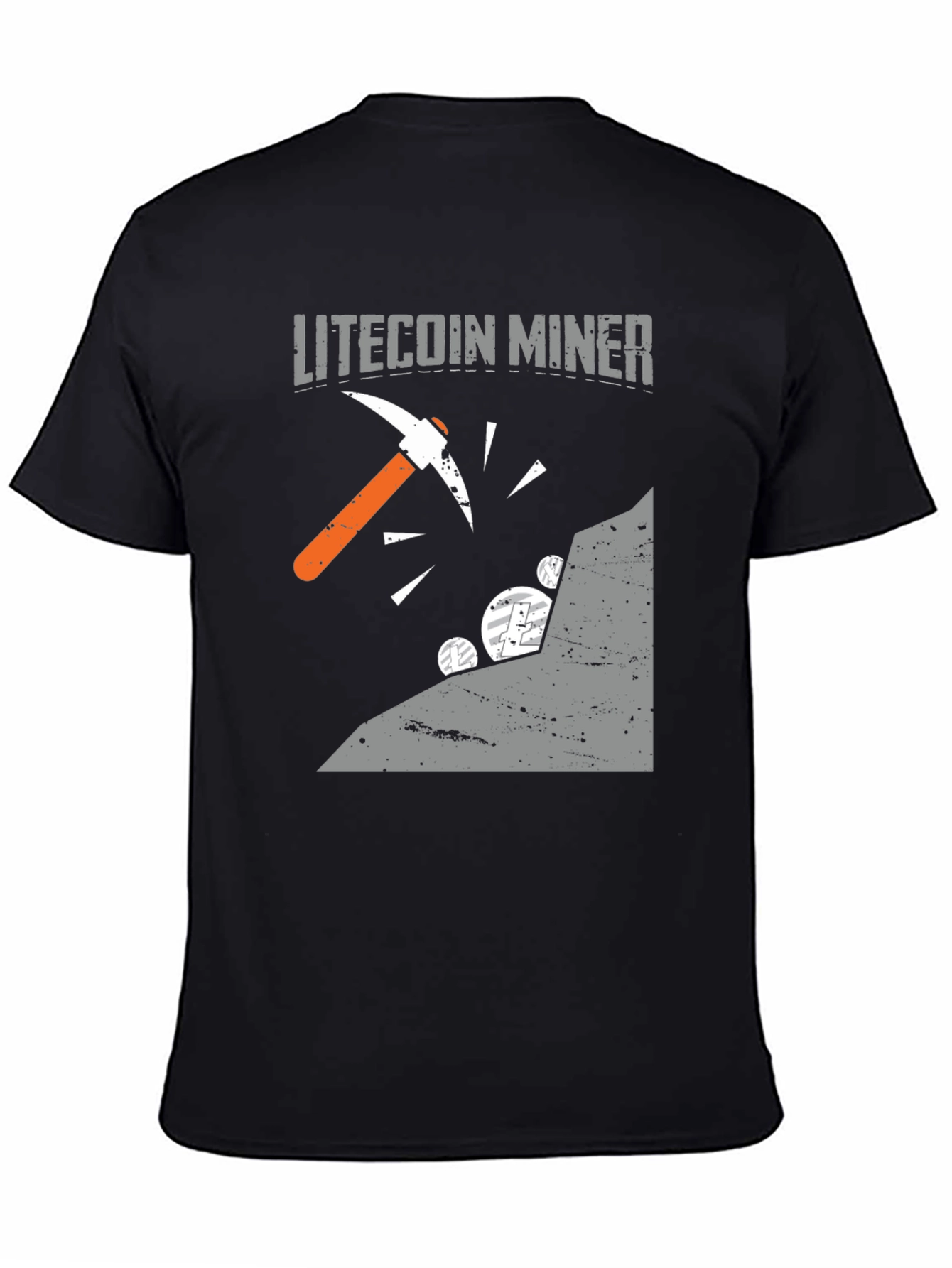 Litecoin Miner Graphic Tee - Cryptocurrency T-Shirt