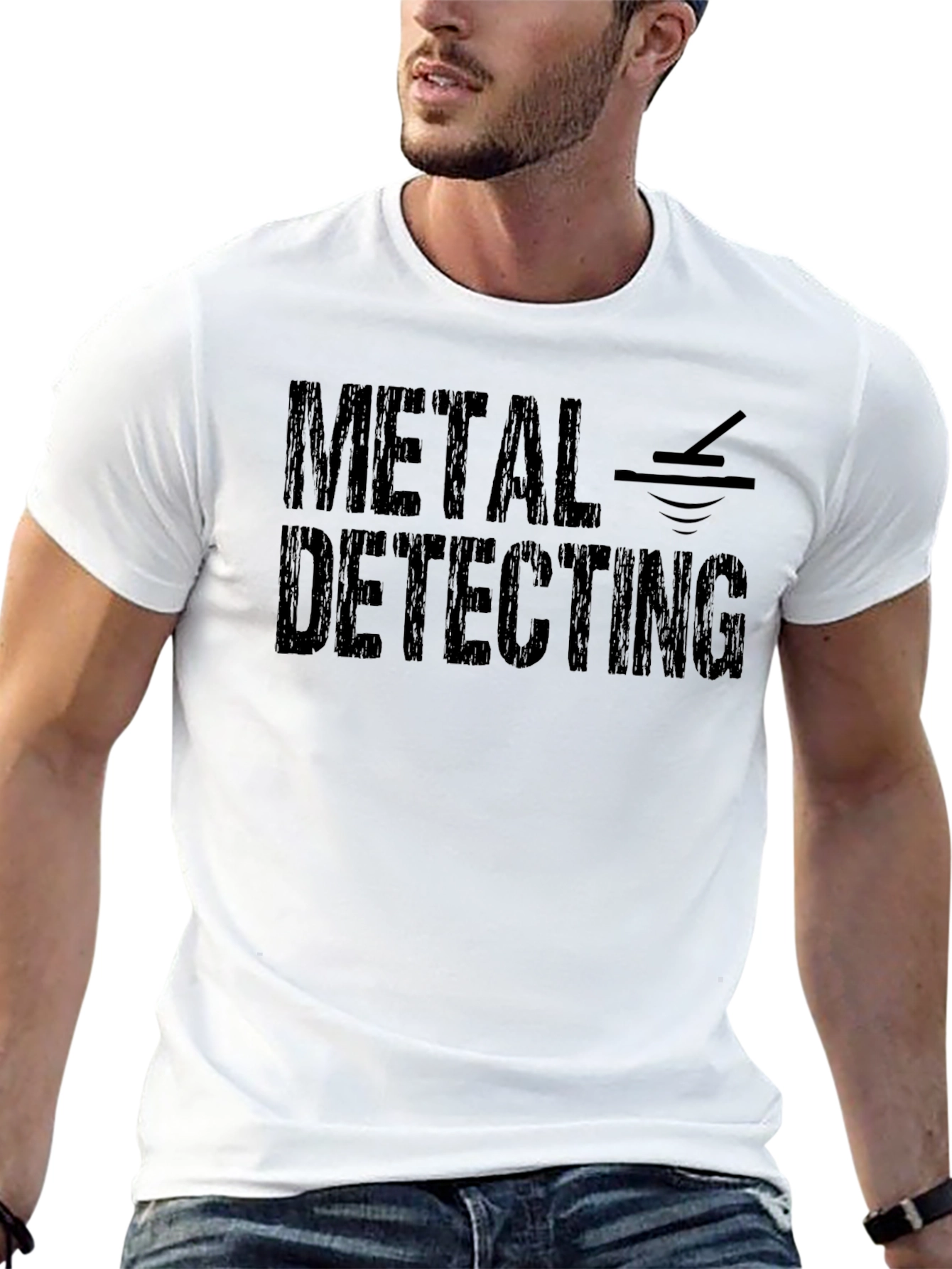 Metal Detecting Graphic T-Shirt