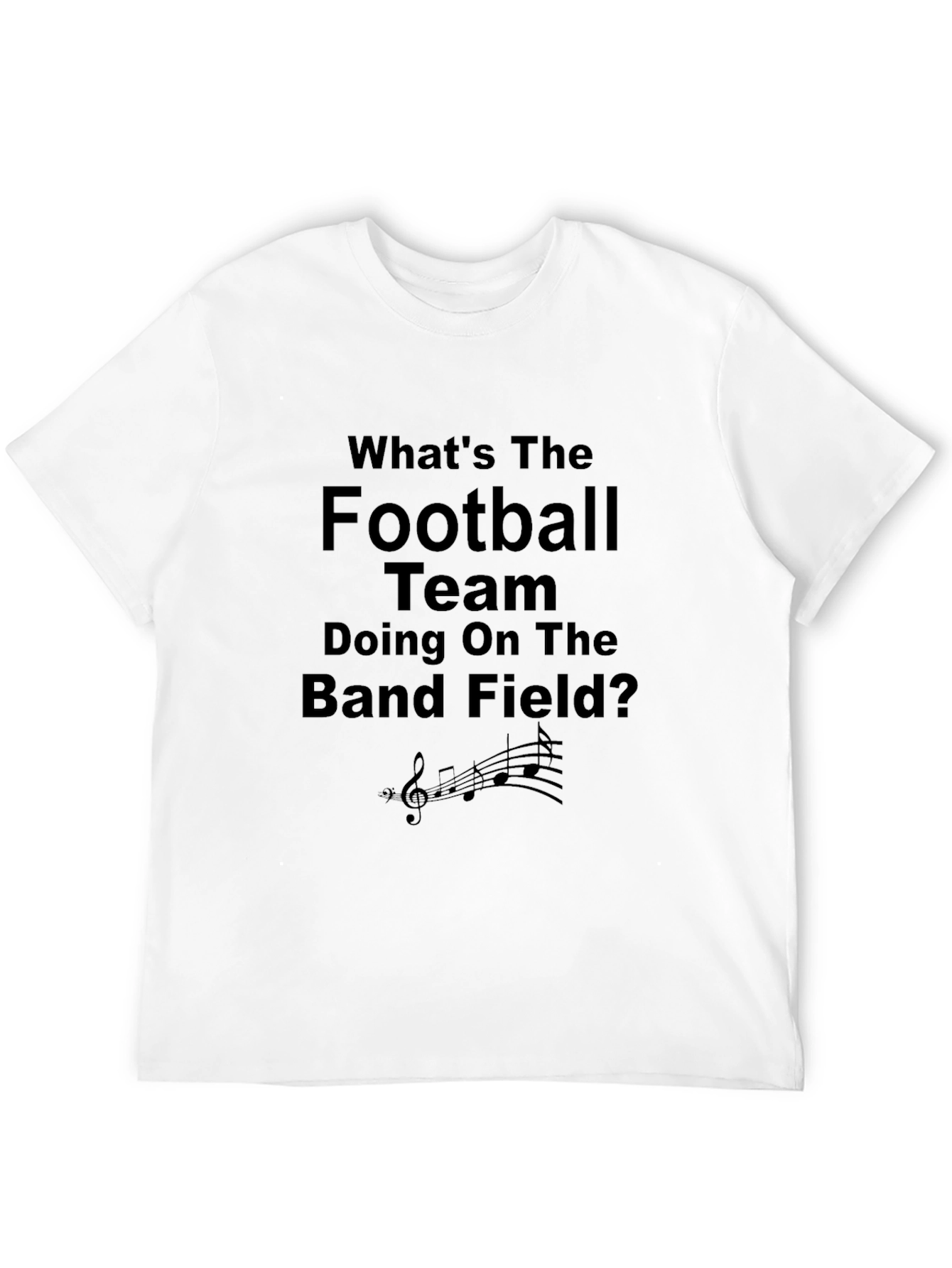 Funny Football Team Band Field T-Shirt