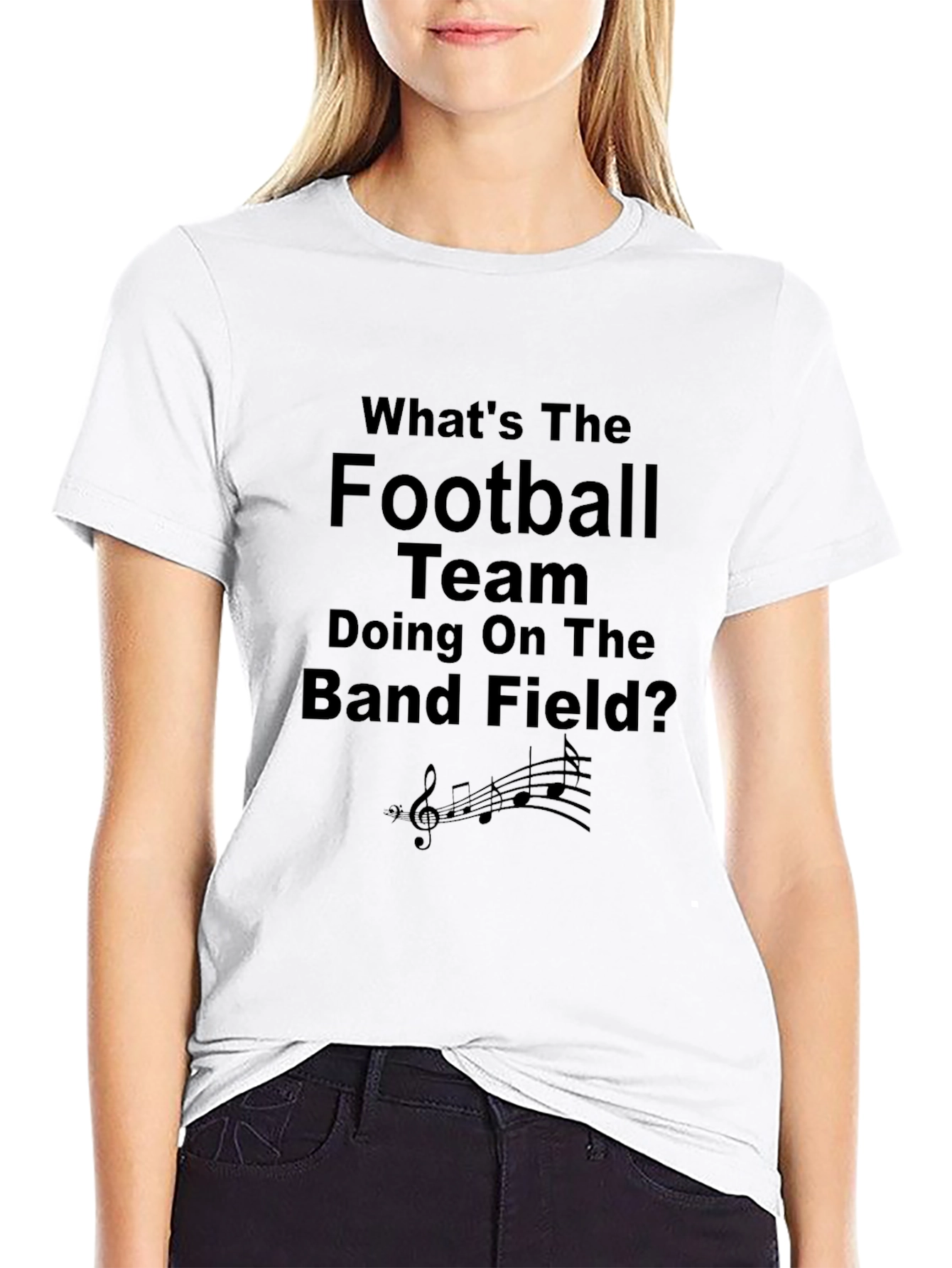 Funny Football Team Band Field T-Shirt