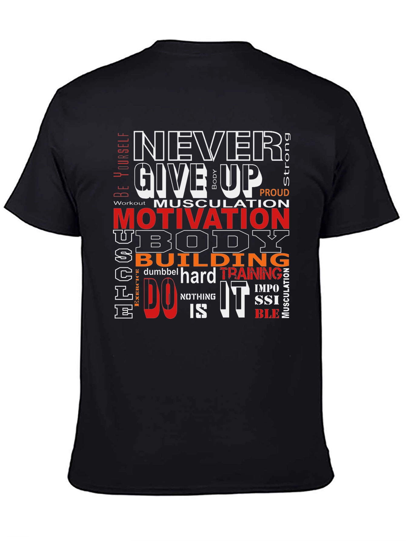 Motivational Workout Graphic T-Shirt for Fitness Enthusiasts