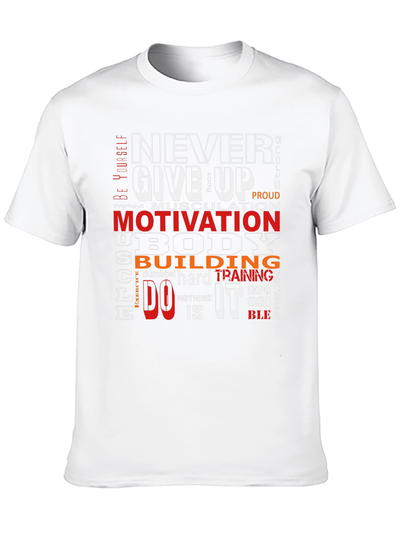 Motivational Workout Graphic T-Shirt for Fitness Enthusiasts