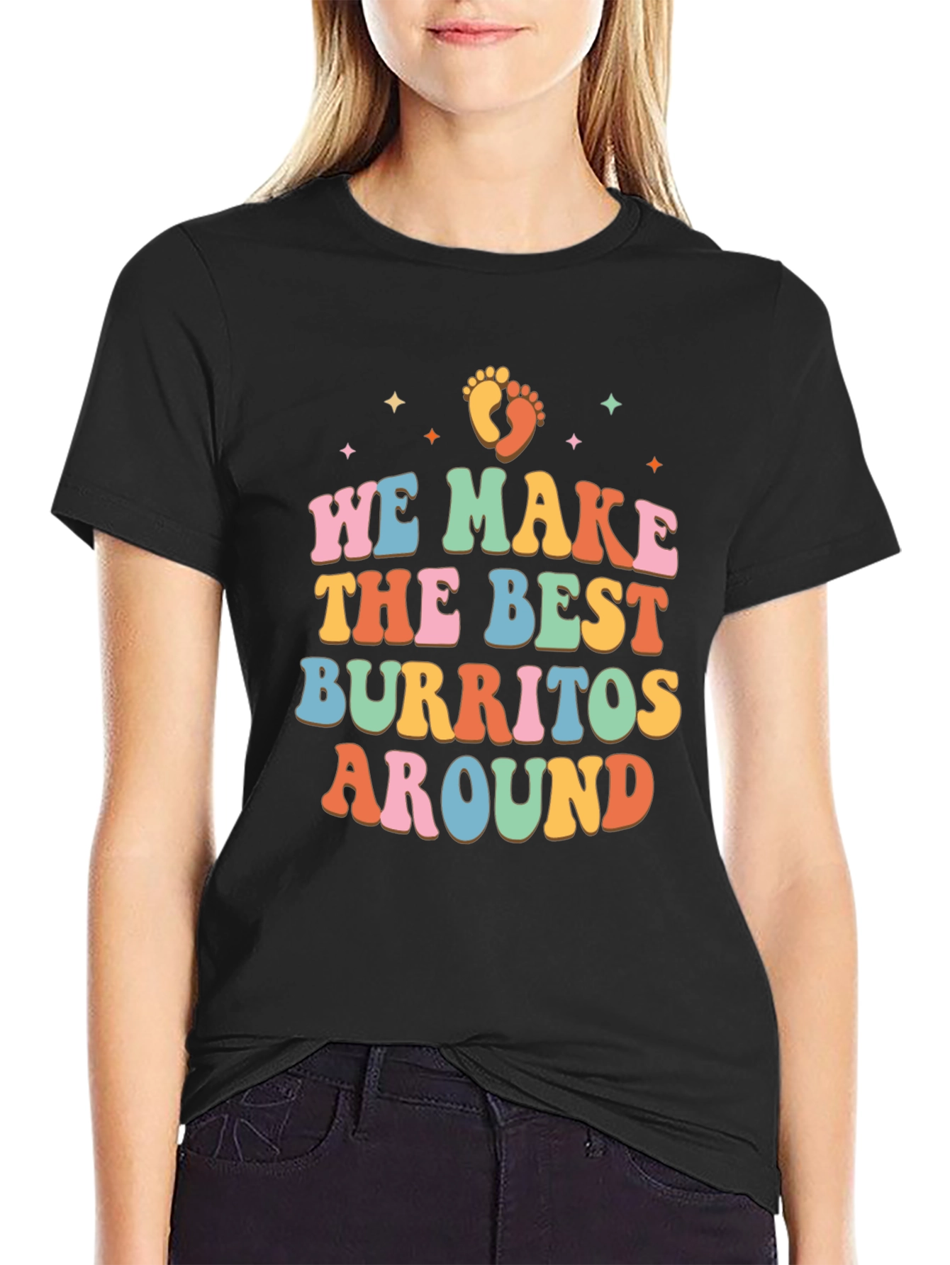 We Make the Best Burritos Around Retro T-Shirt
