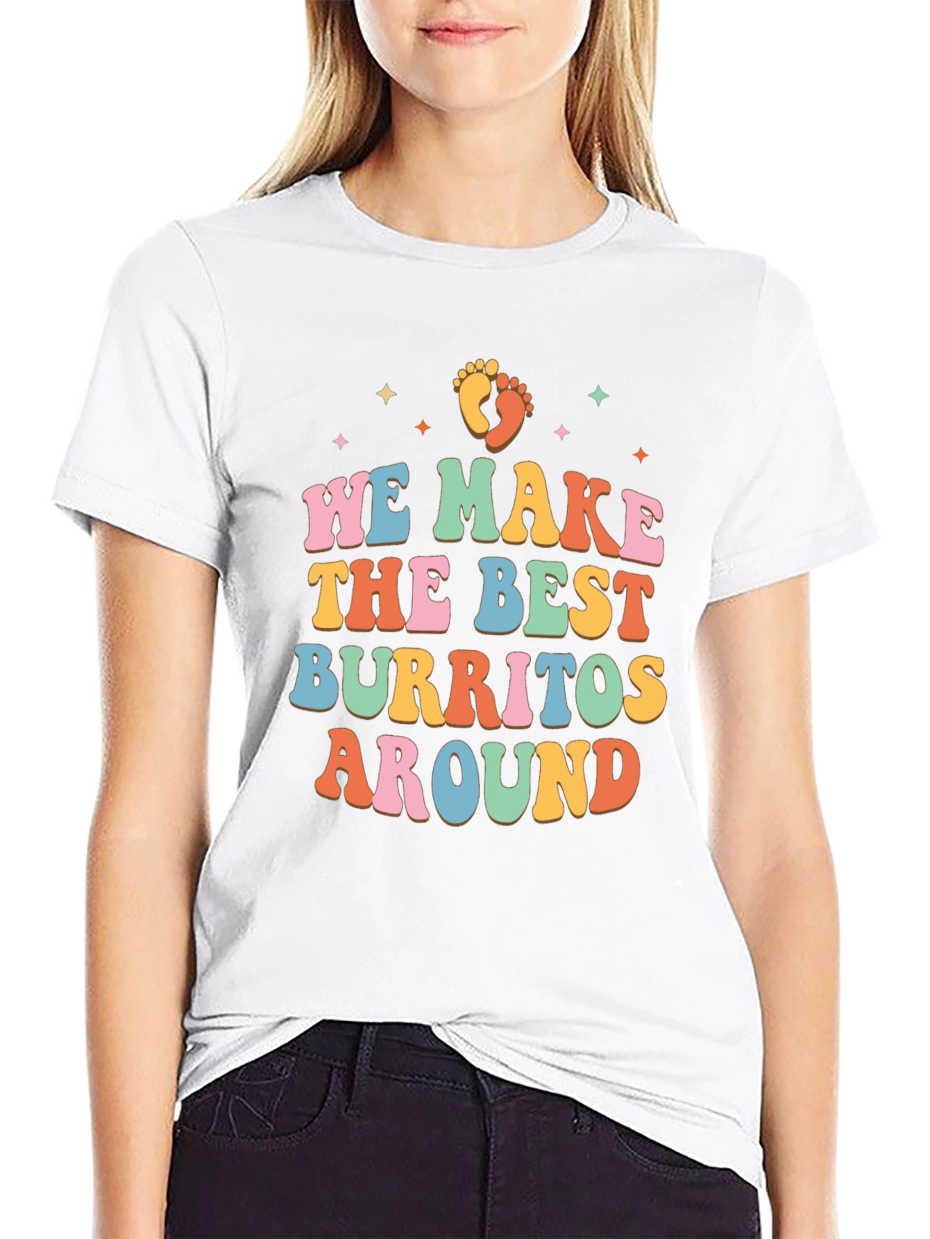 We Make the Best Burritos Around Retro T-Shirt