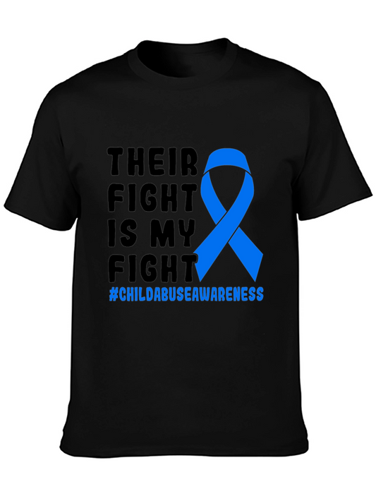 Child Abuse Awareness Ribbon T-Shirt