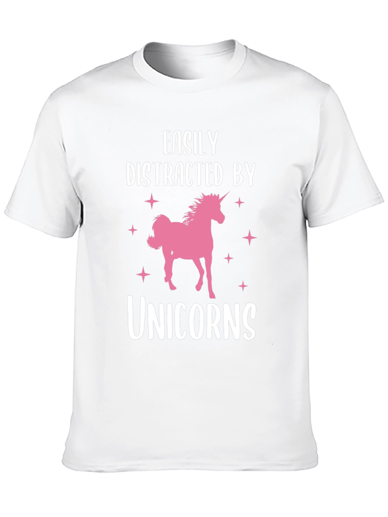 Easily Distracted by Unicorns Graphic Tee