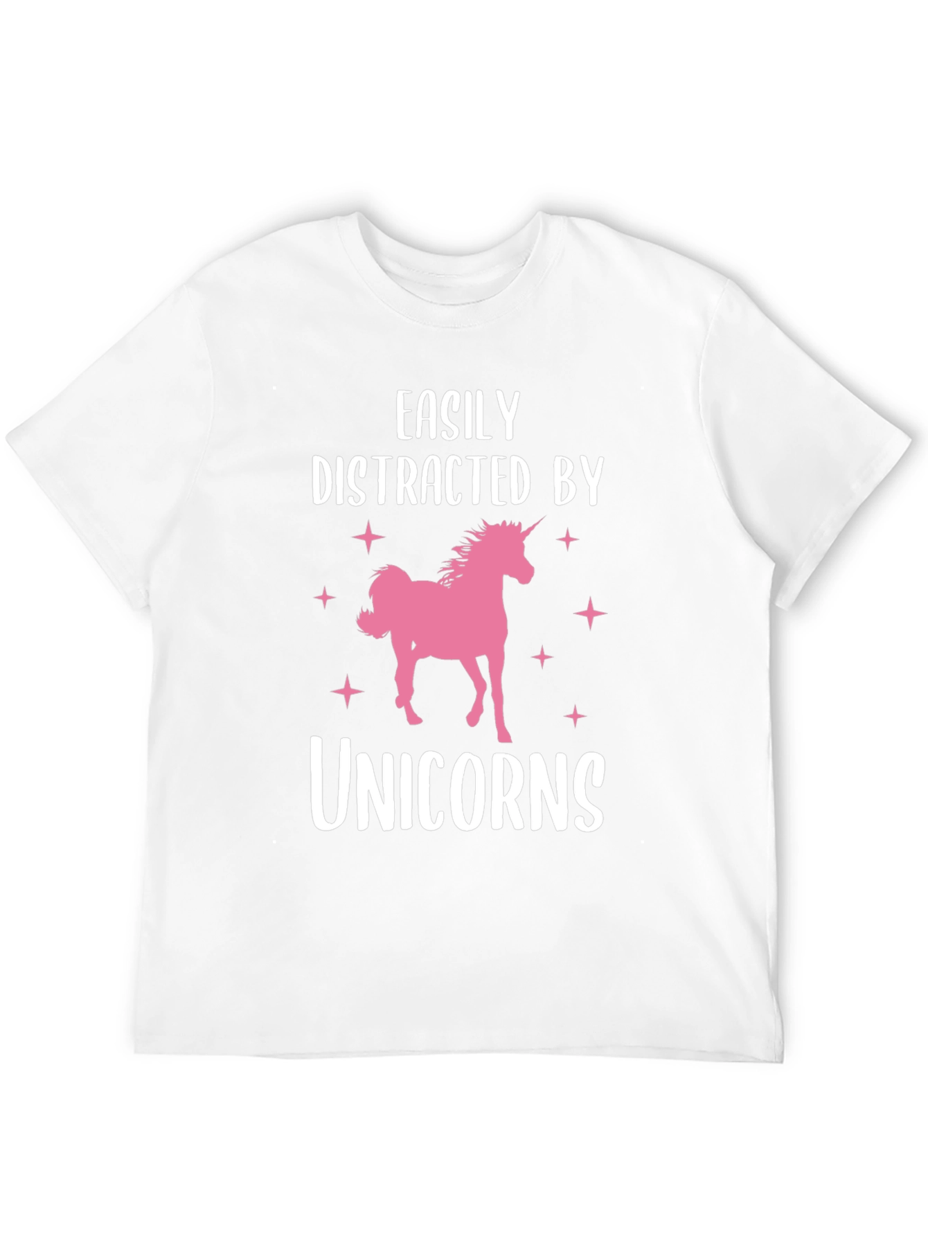 Easily Distracted by Unicorns Graphic Tee