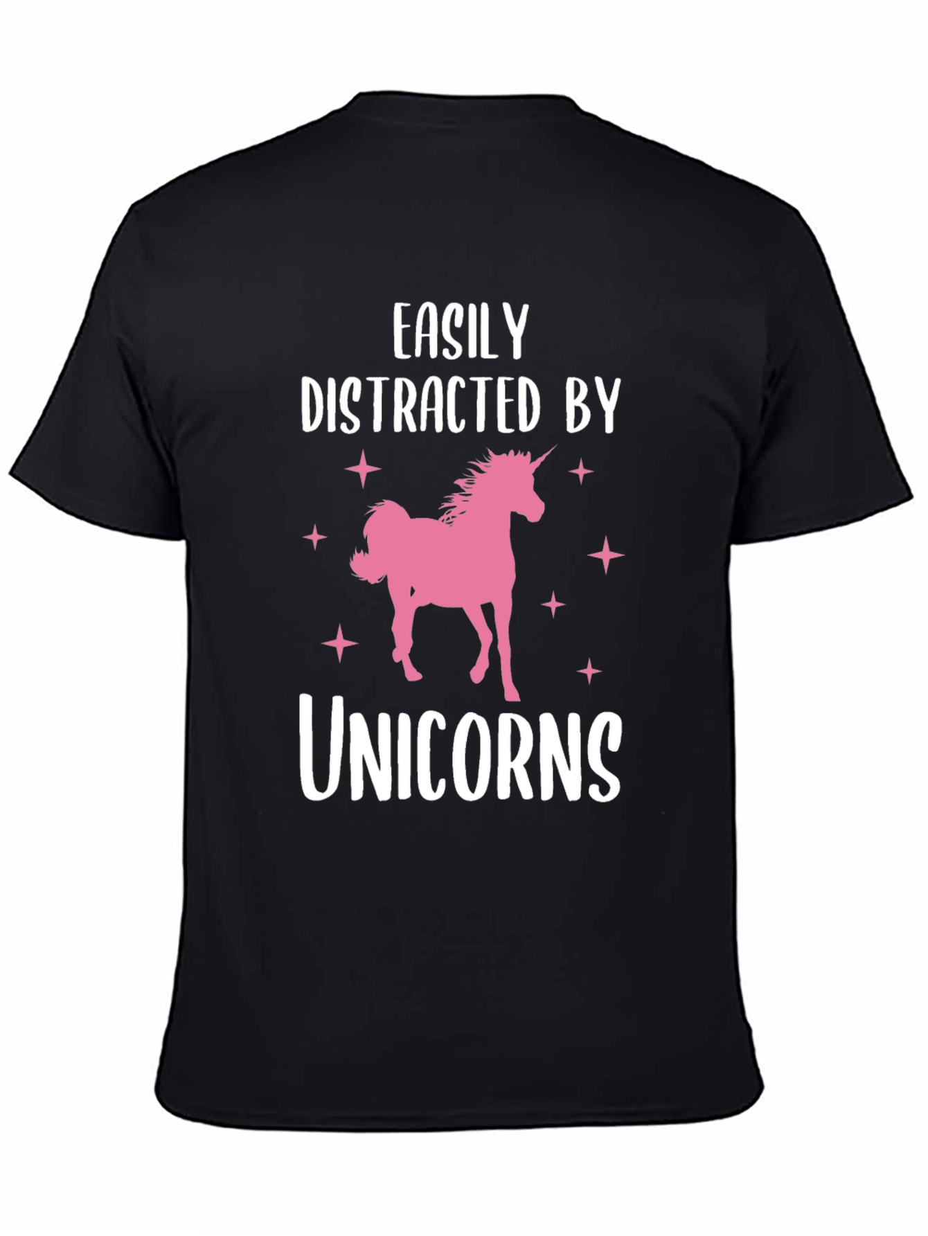 Easily Distracted by Unicorns Graphic Tee
