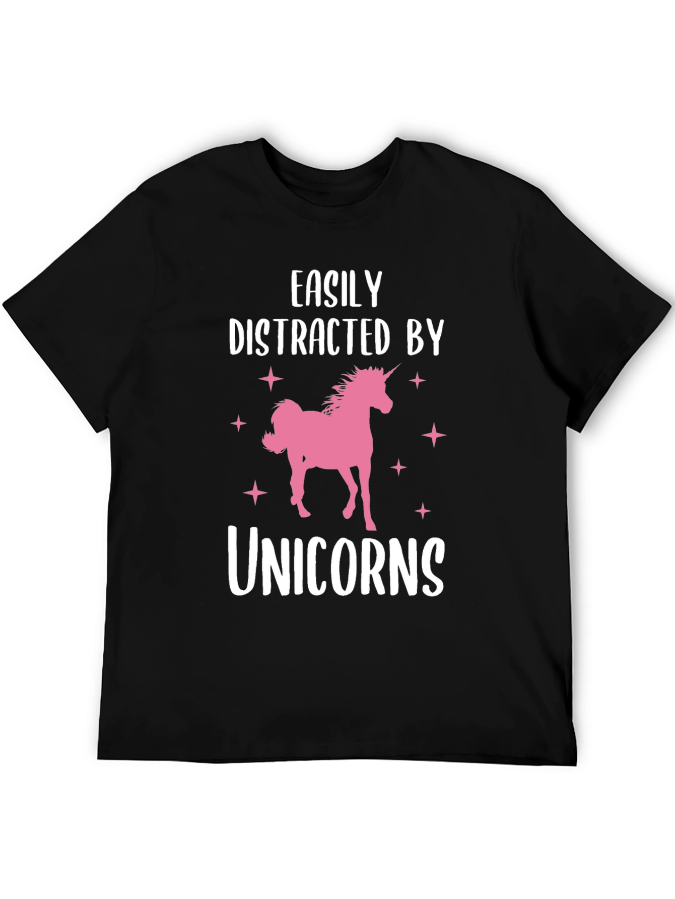Easily Distracted by Unicorns Graphic Tee