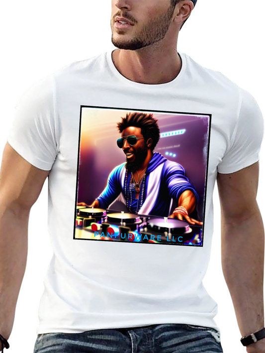 DJ Graphic Tee - Cool Black T-Shirt