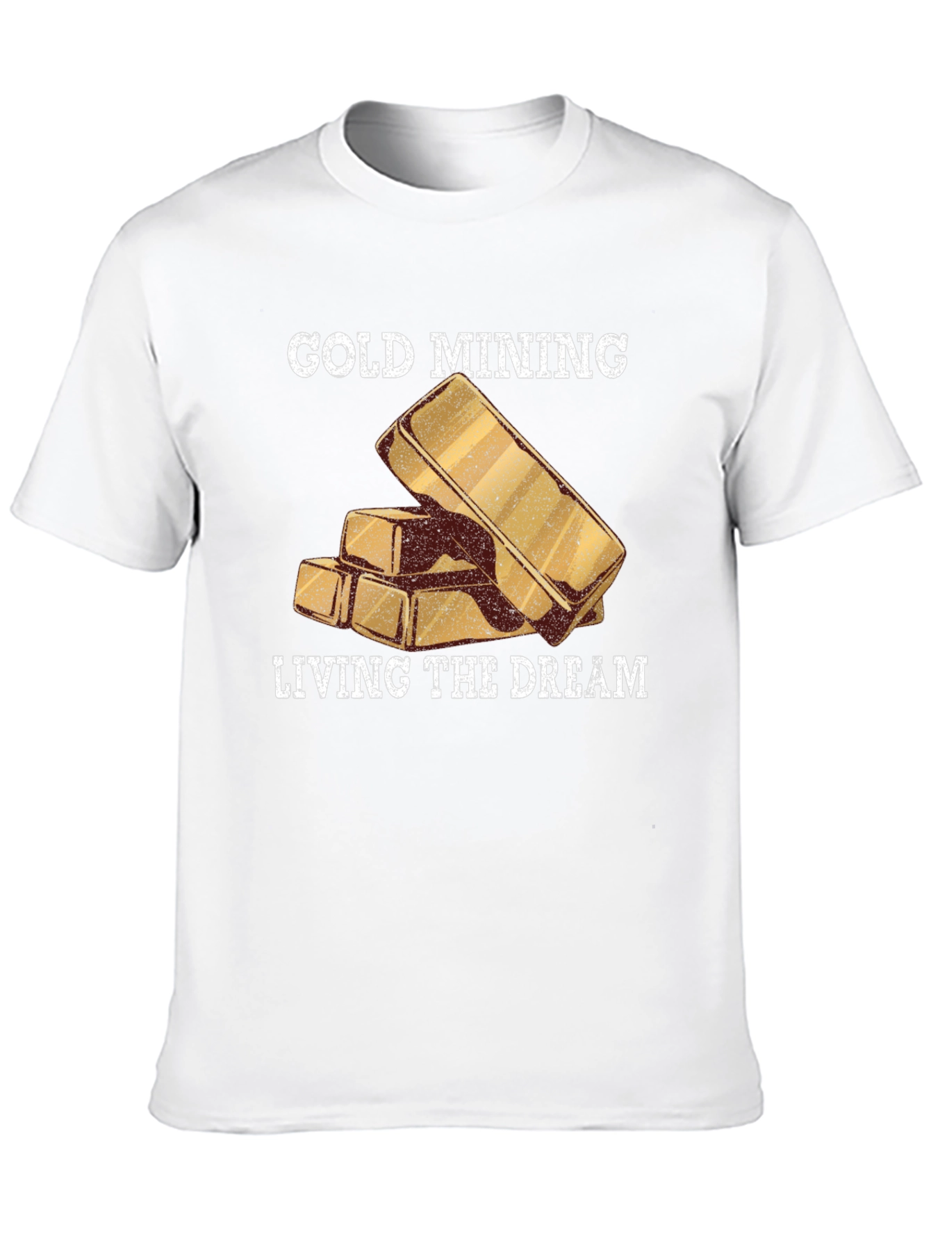 Gold Mining Living The Dream Black T-Shirt