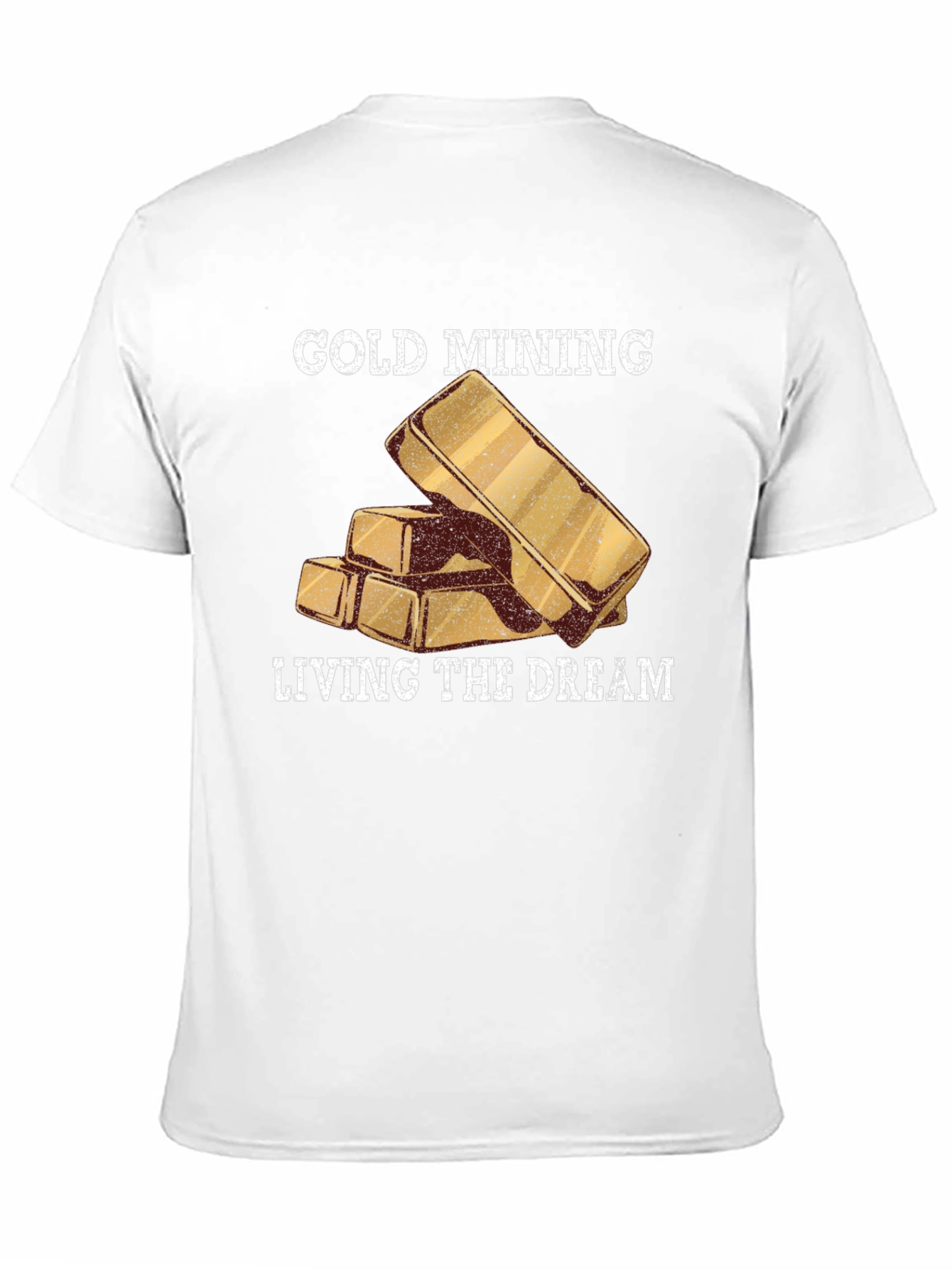 Gold Mining Living The Dream Black T-Shirt