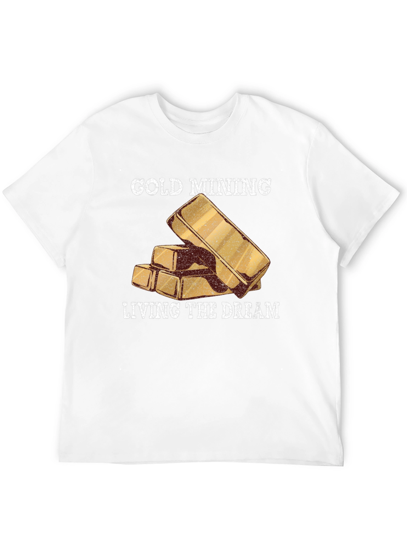 Gold Mining Living The Dream Black T-Shirt