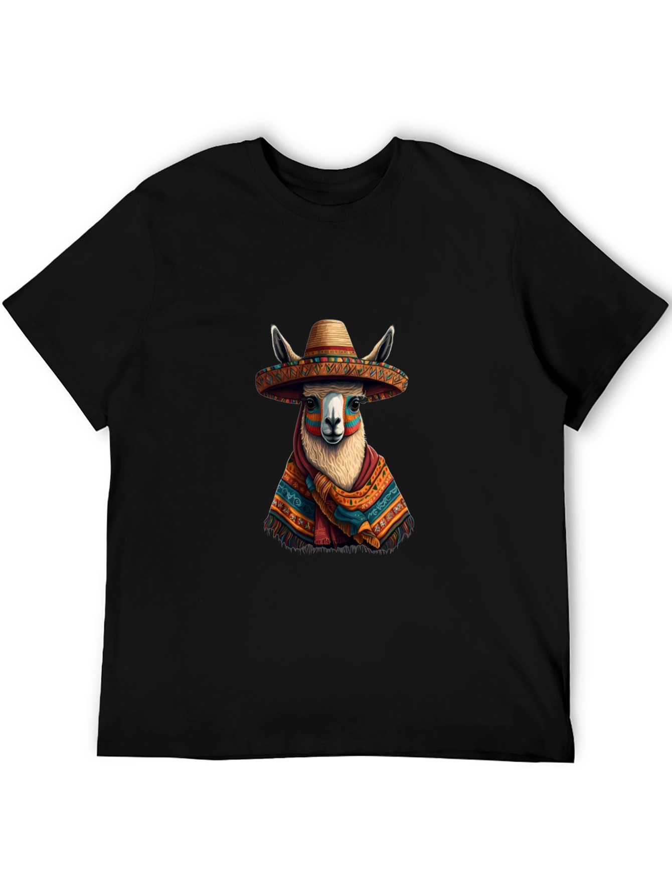 Llama Sombrero Graphic Tee