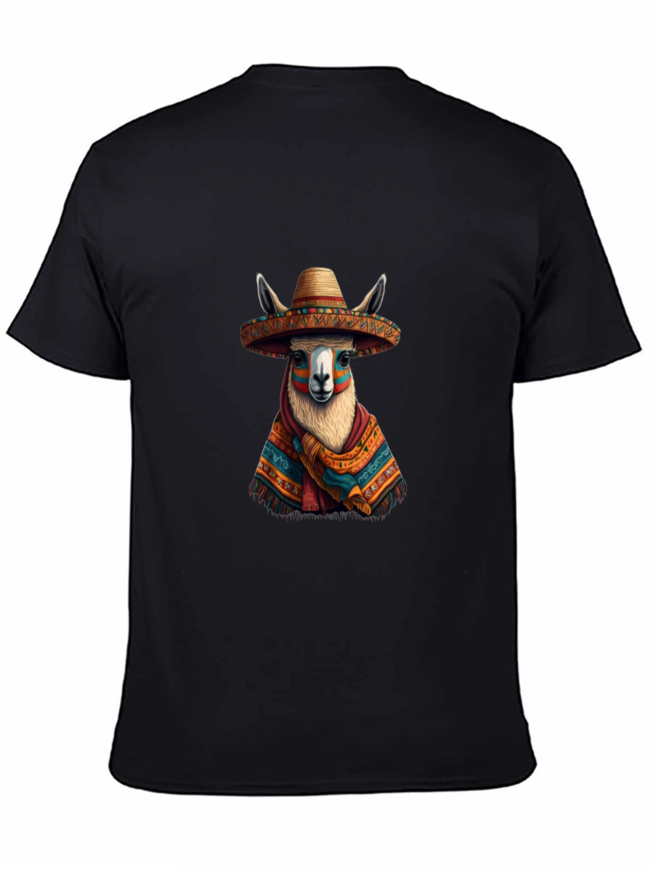 Llama Sombrero Graphic Tee