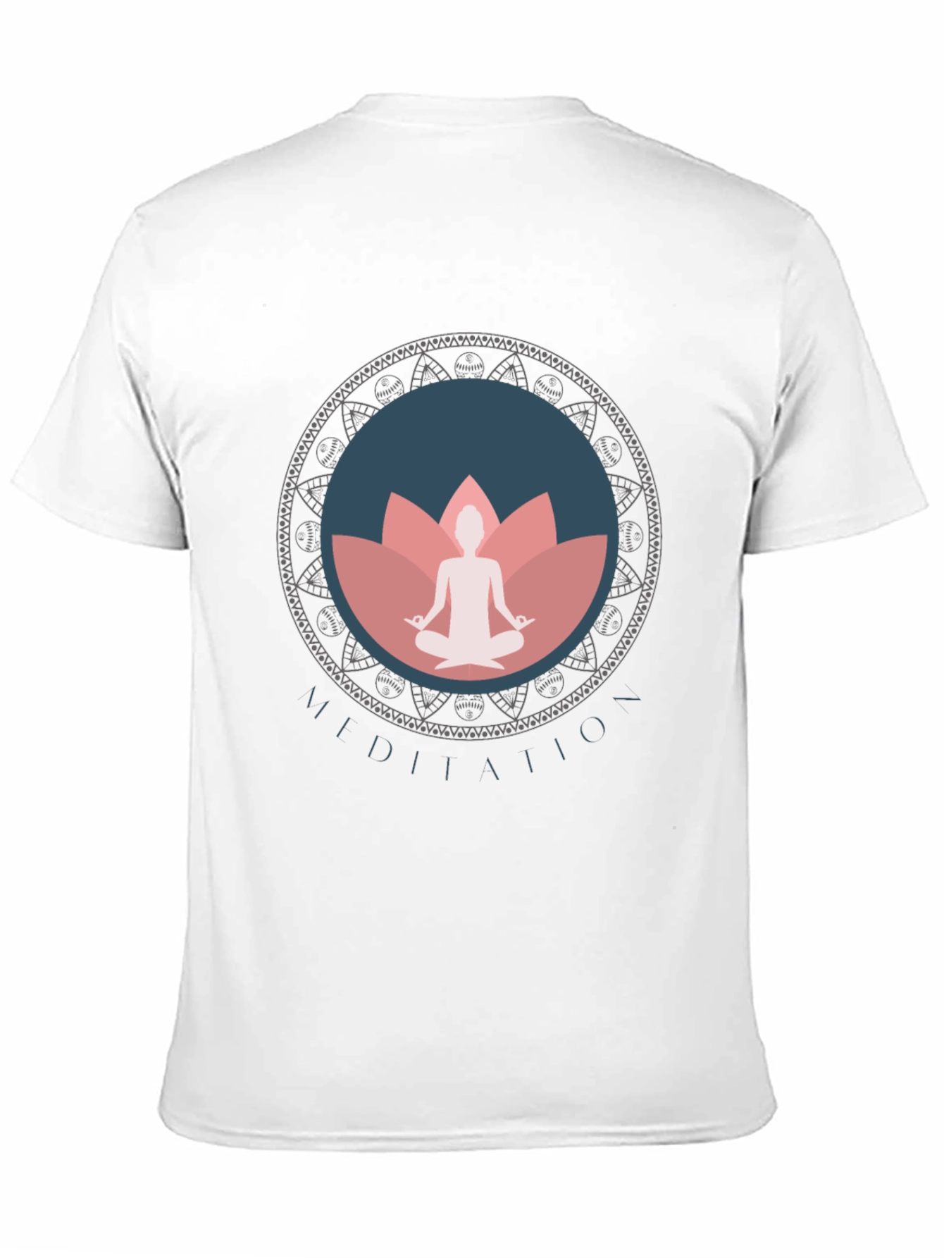 Meditation Mandala Graphic T-Shirt