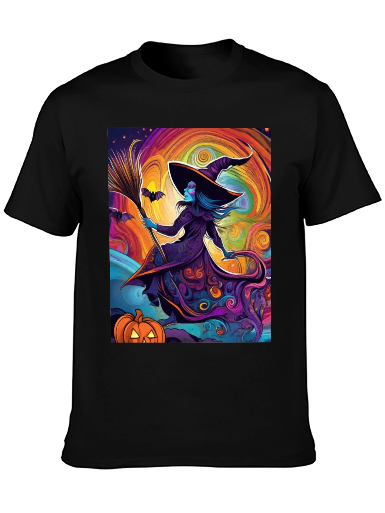 Halloween Witch T-Shirt - Spooky Season Apparel