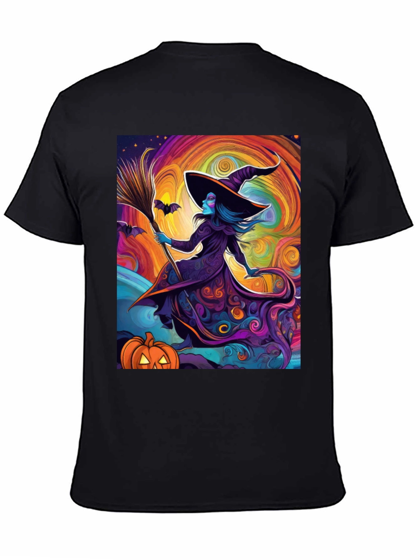 Halloween Witch T-Shirt - Spooky Season Apparel