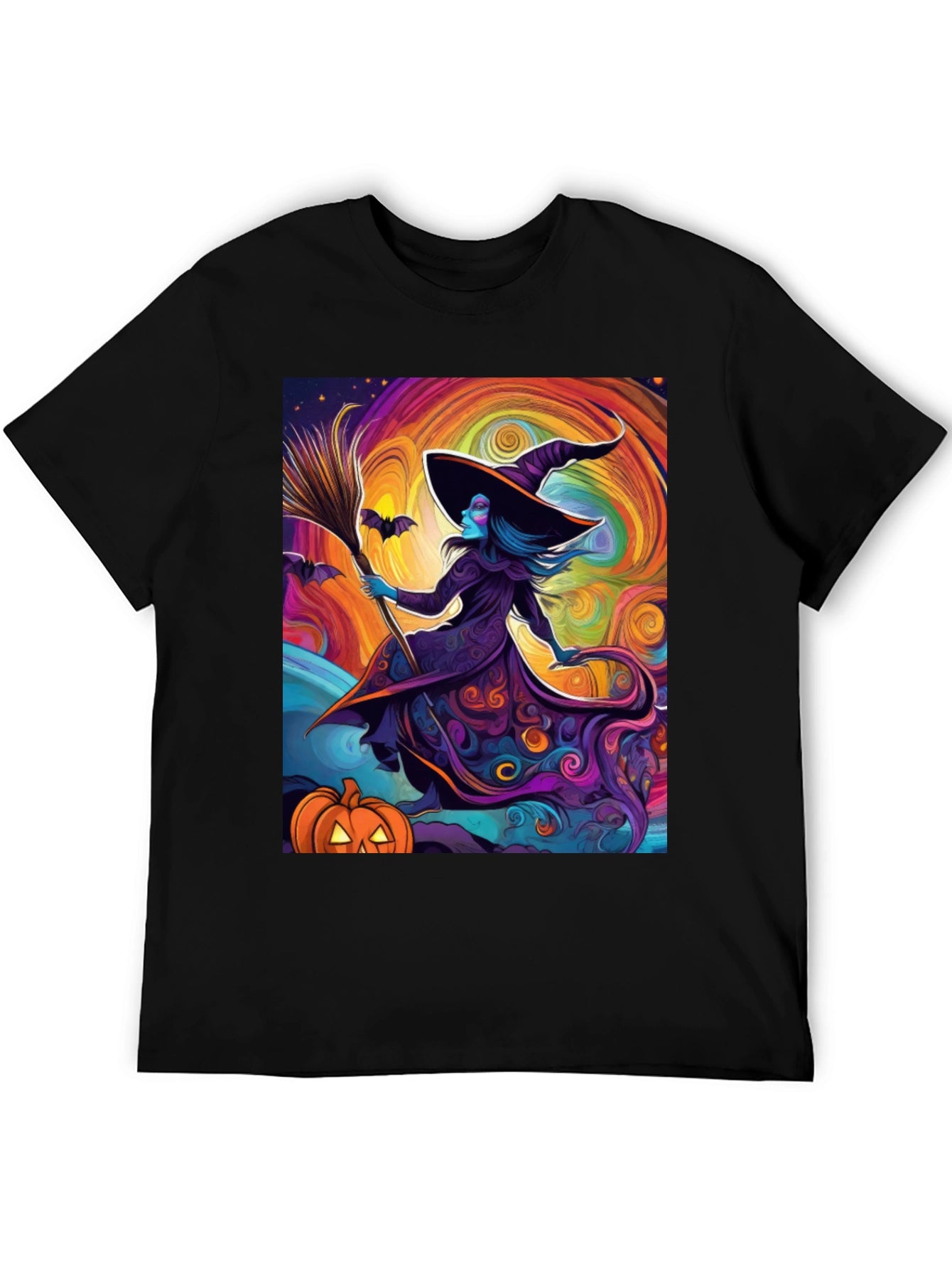 Halloween Witch T-Shirt - Spooky Season Apparel