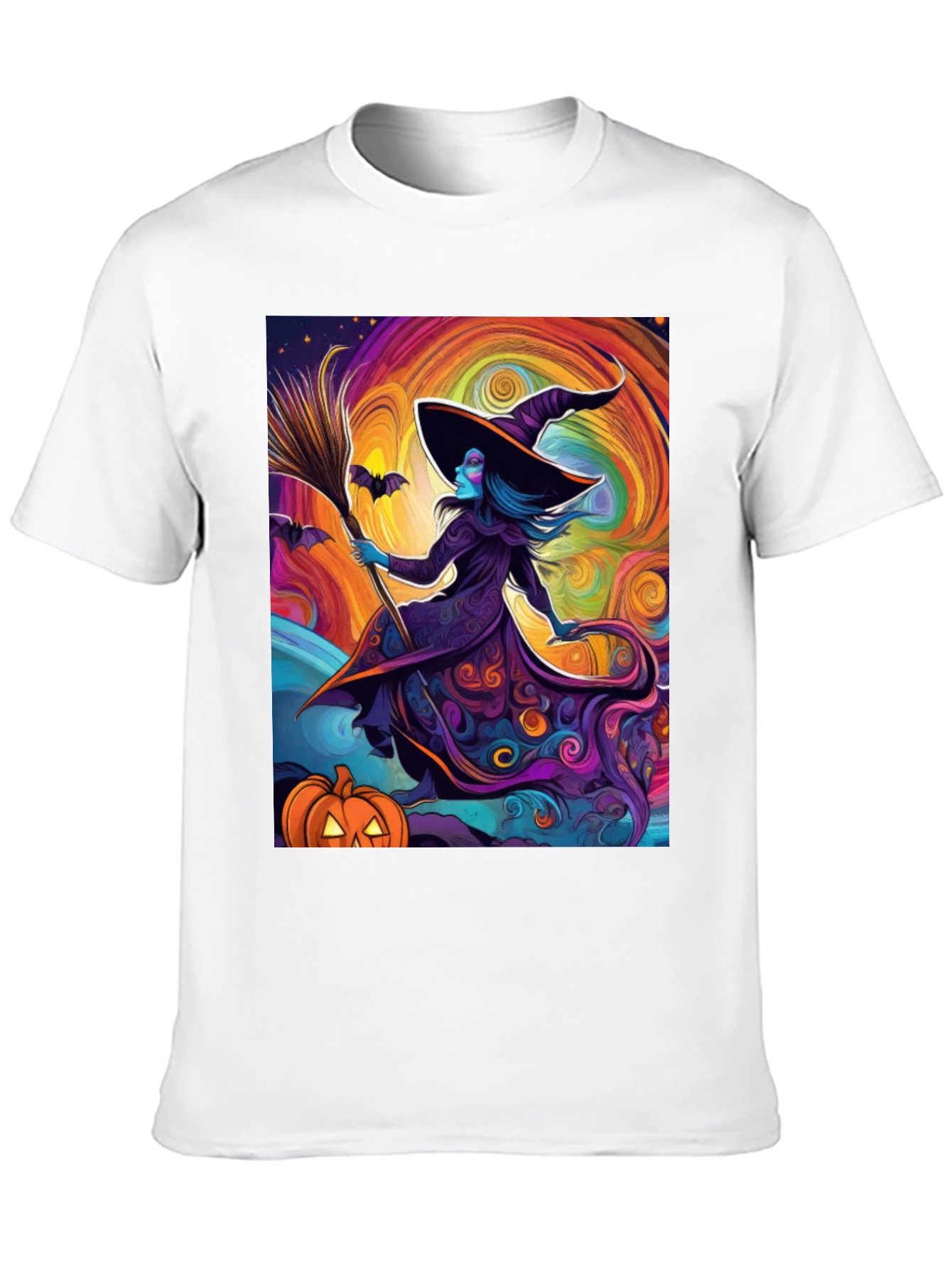 Halloween Witch T-Shirt - Spooky Season Apparel