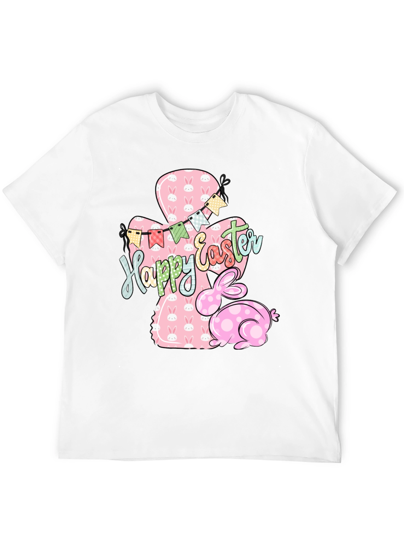 Happy Easter Bunny T-Shirt - Cute Holiday Style
