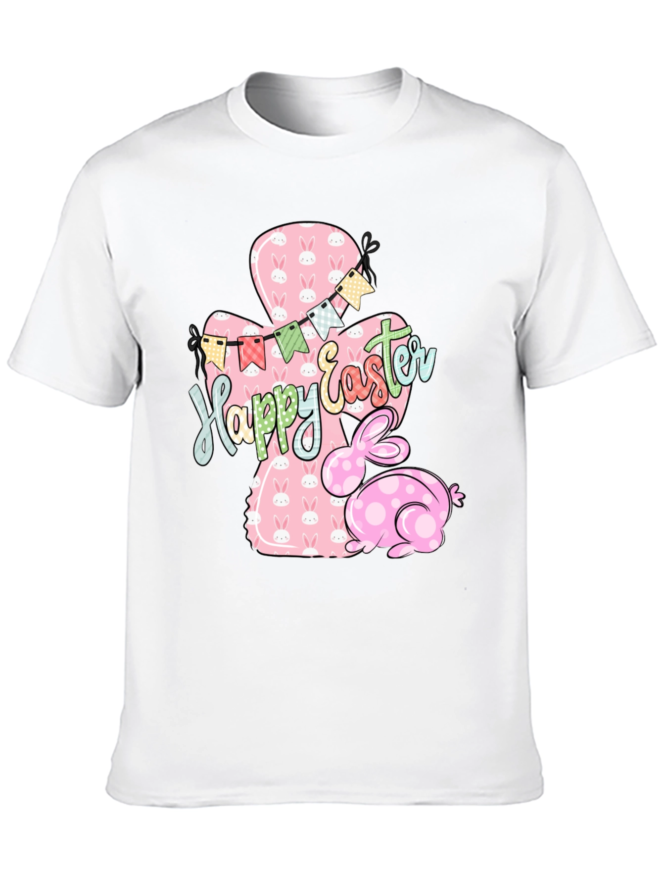 Happy Easter Bunny T-Shirt - Cute Holiday Style