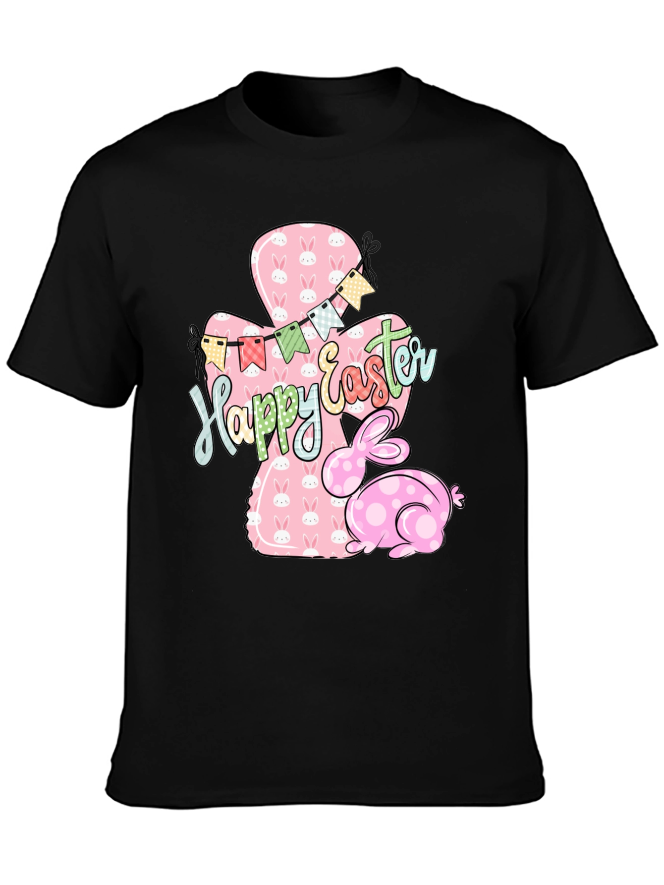 Happy Easter Bunny T-Shirt - Cute Holiday Style