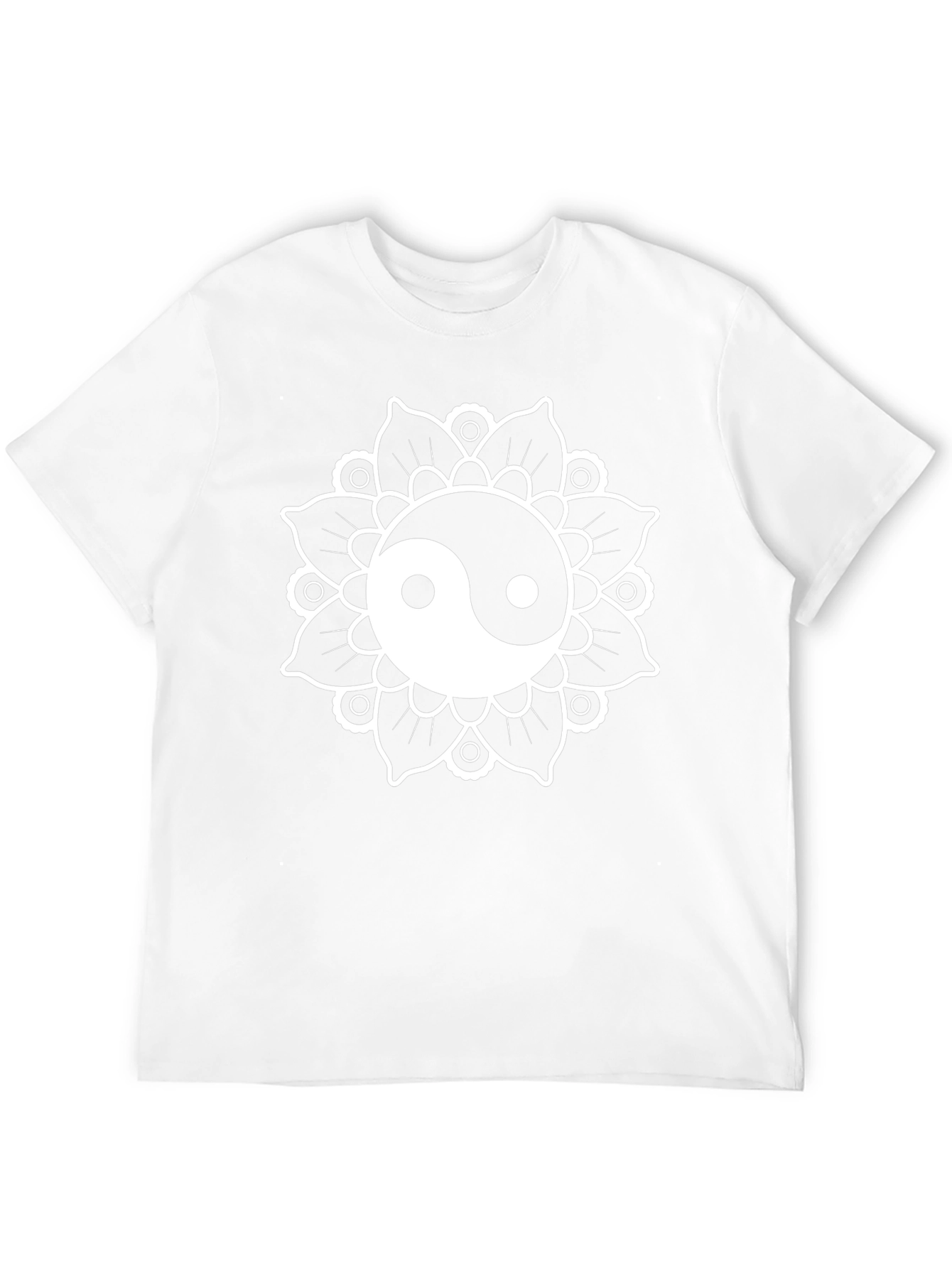 Yin Yang Mandala T-Shirt - Balance & Harmony