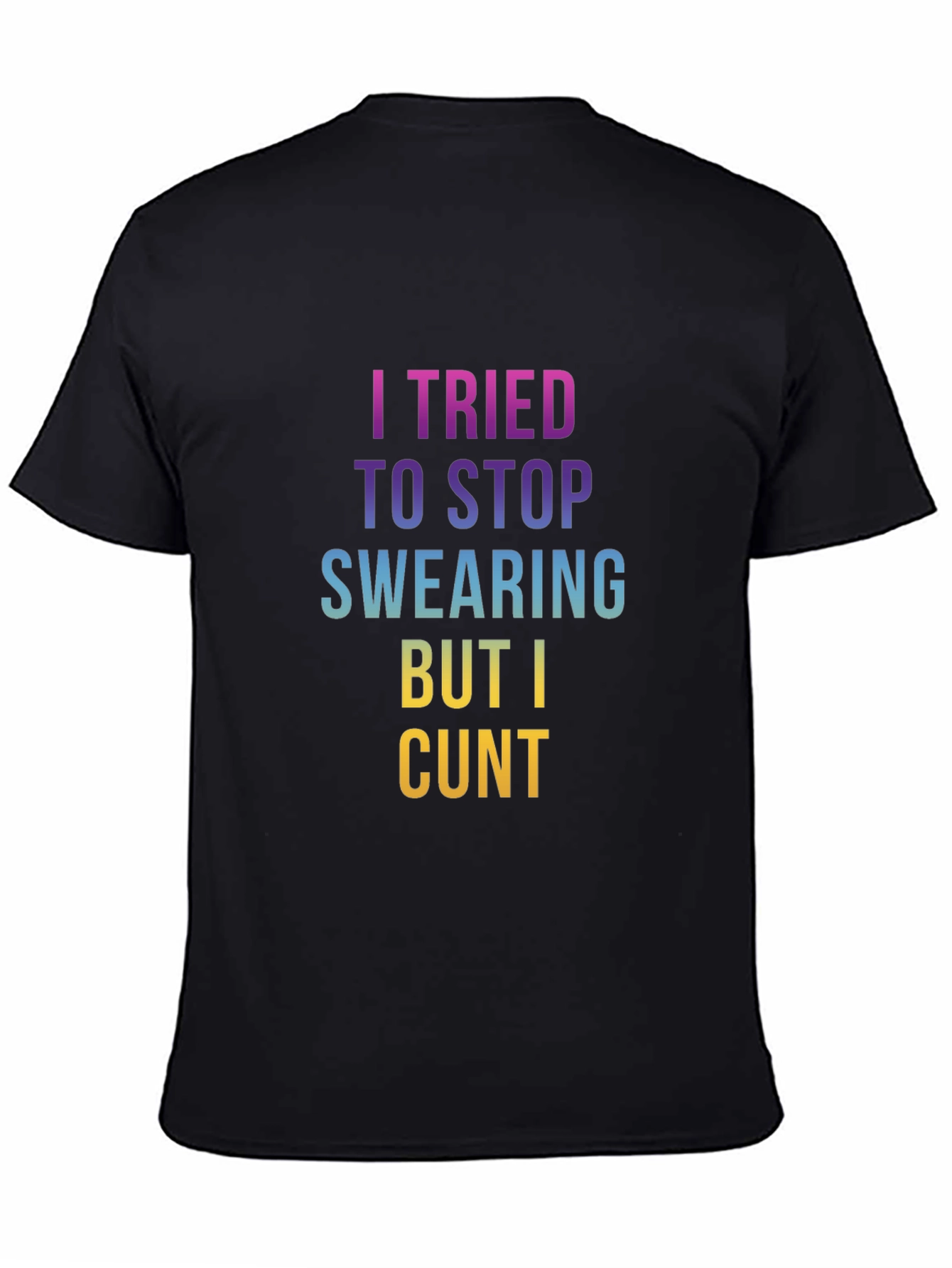 Offensive Swearing T-Shirt: I Tried to Stop Cunt