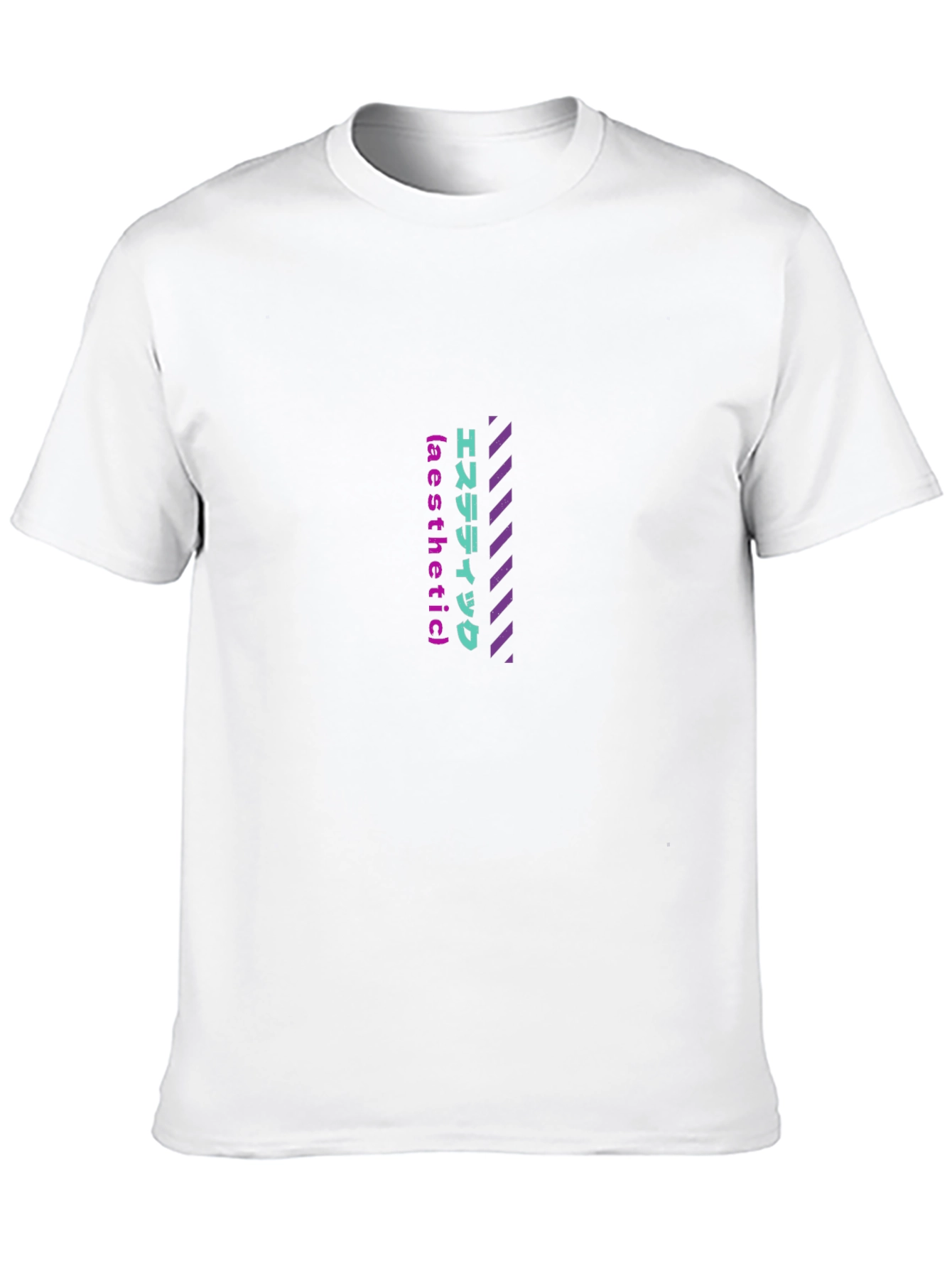 Aesthetic Text Graphic Black T-Shirt
