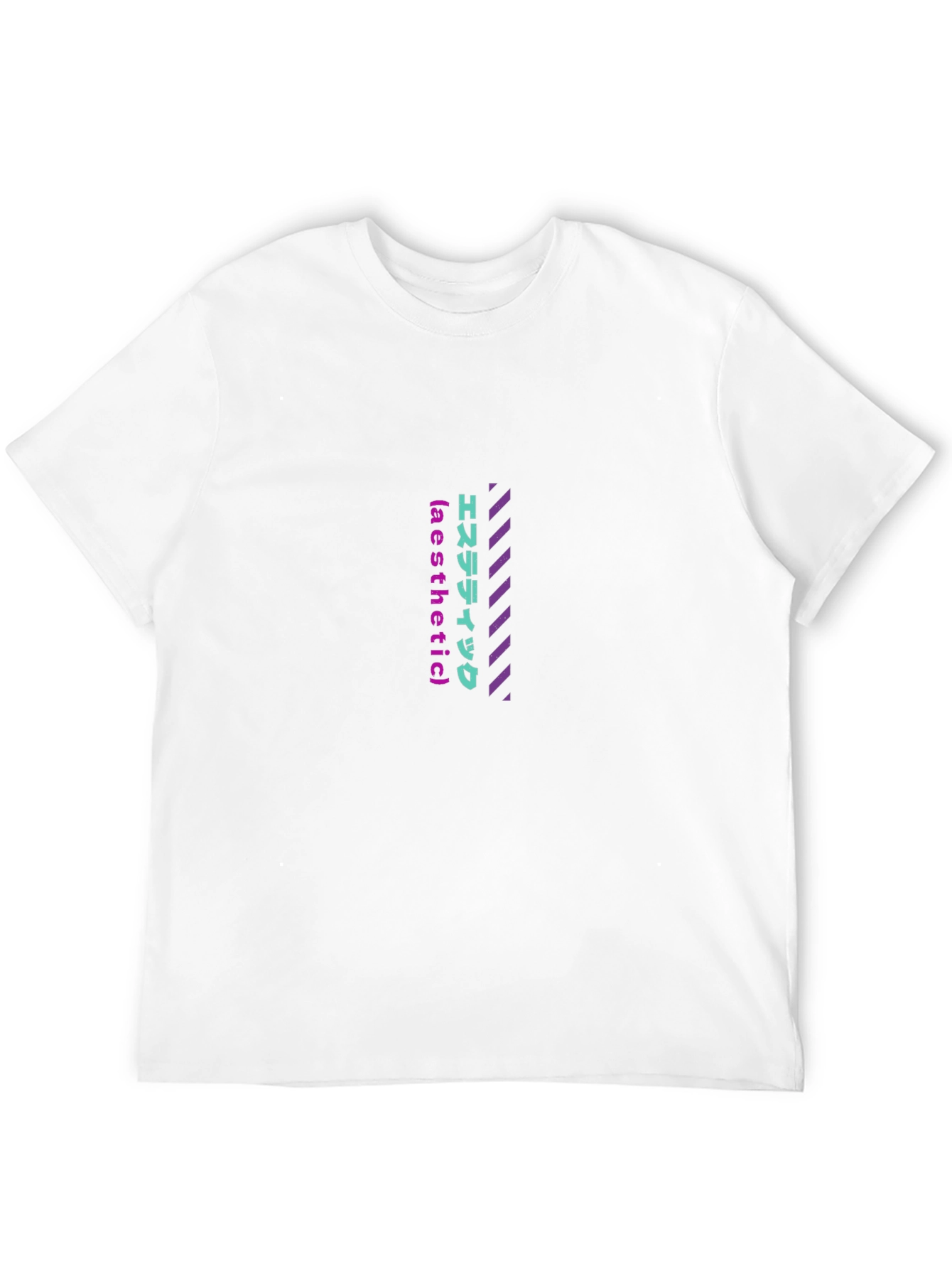 Aesthetic Text Graphic Black T-Shirt