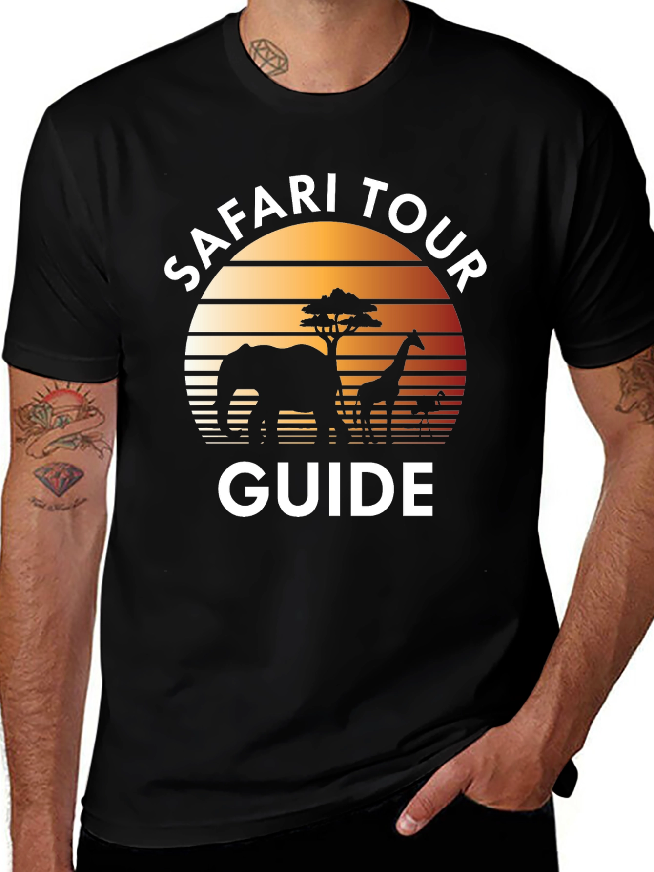 Safari Tour Guide Graphic Tee